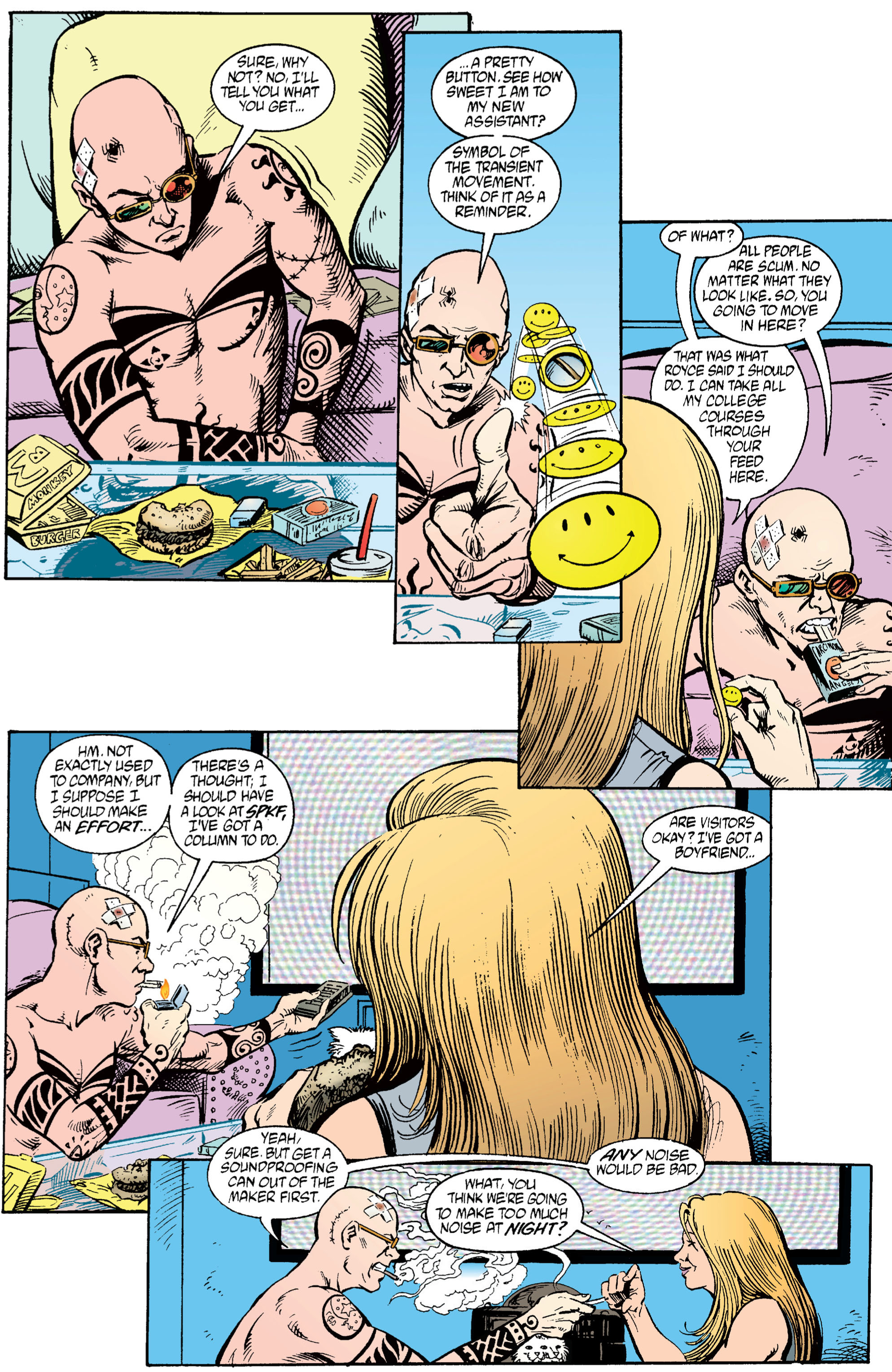 Read online Transmetropolitan comic -  Issue #4 - 10