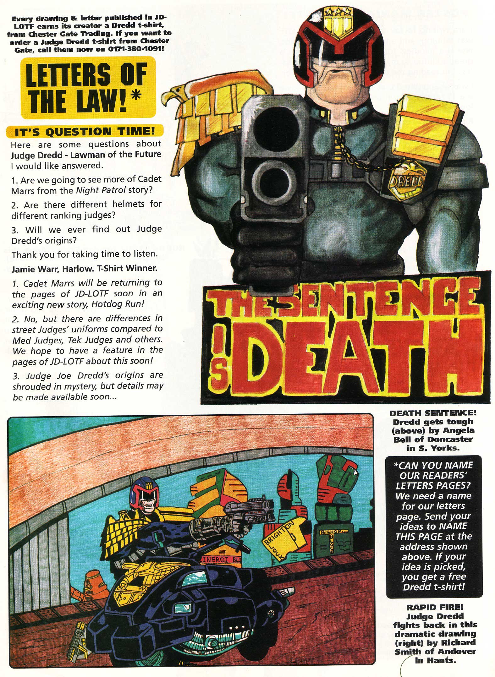 Read online Judge Dredd Lawman of the Future comic -  Issue #7 - 26