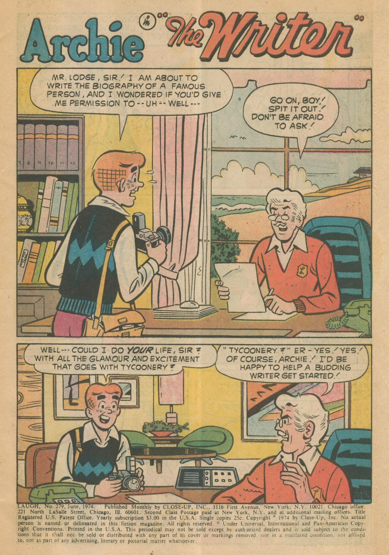 Read online Laugh (Comics) comic -  Issue #279 - 3