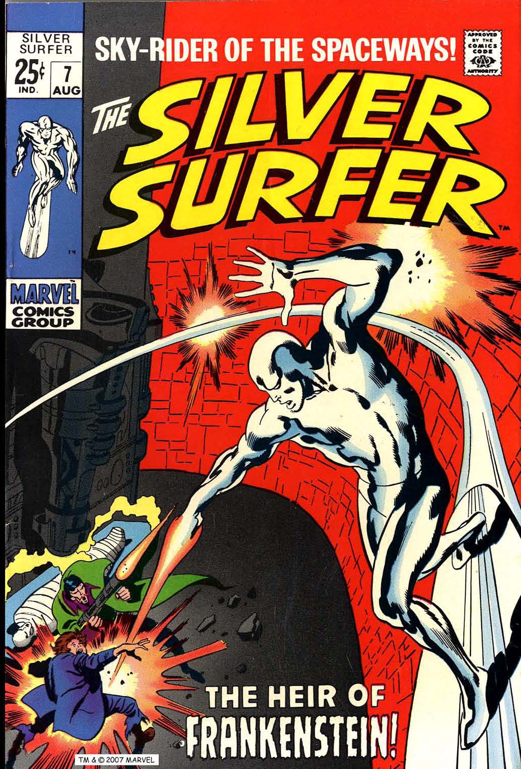 Read online Silver Surfer (1968) comic -  Issue #7 - 1