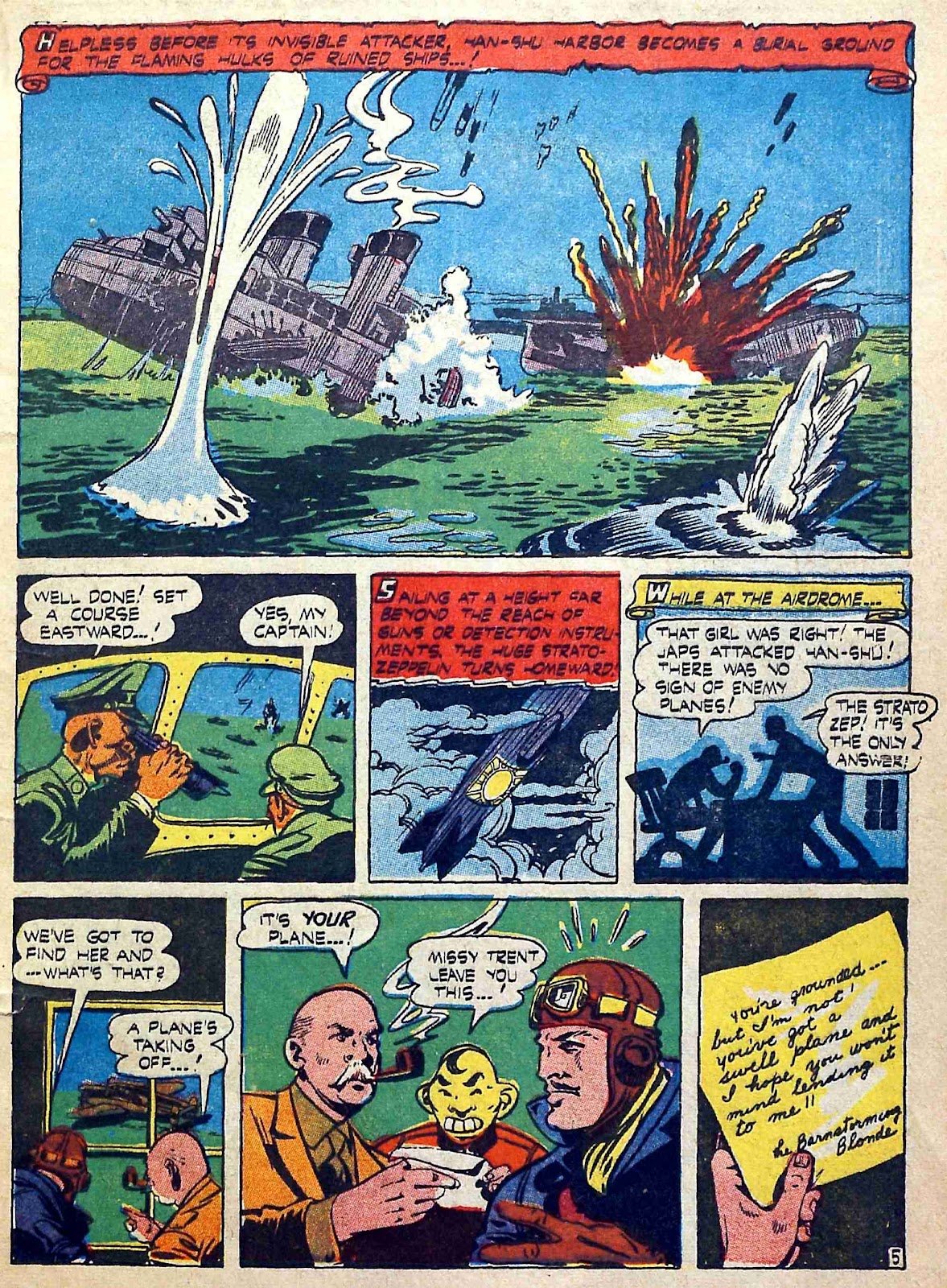 Captain Aero Comics issue 24 - Page 7