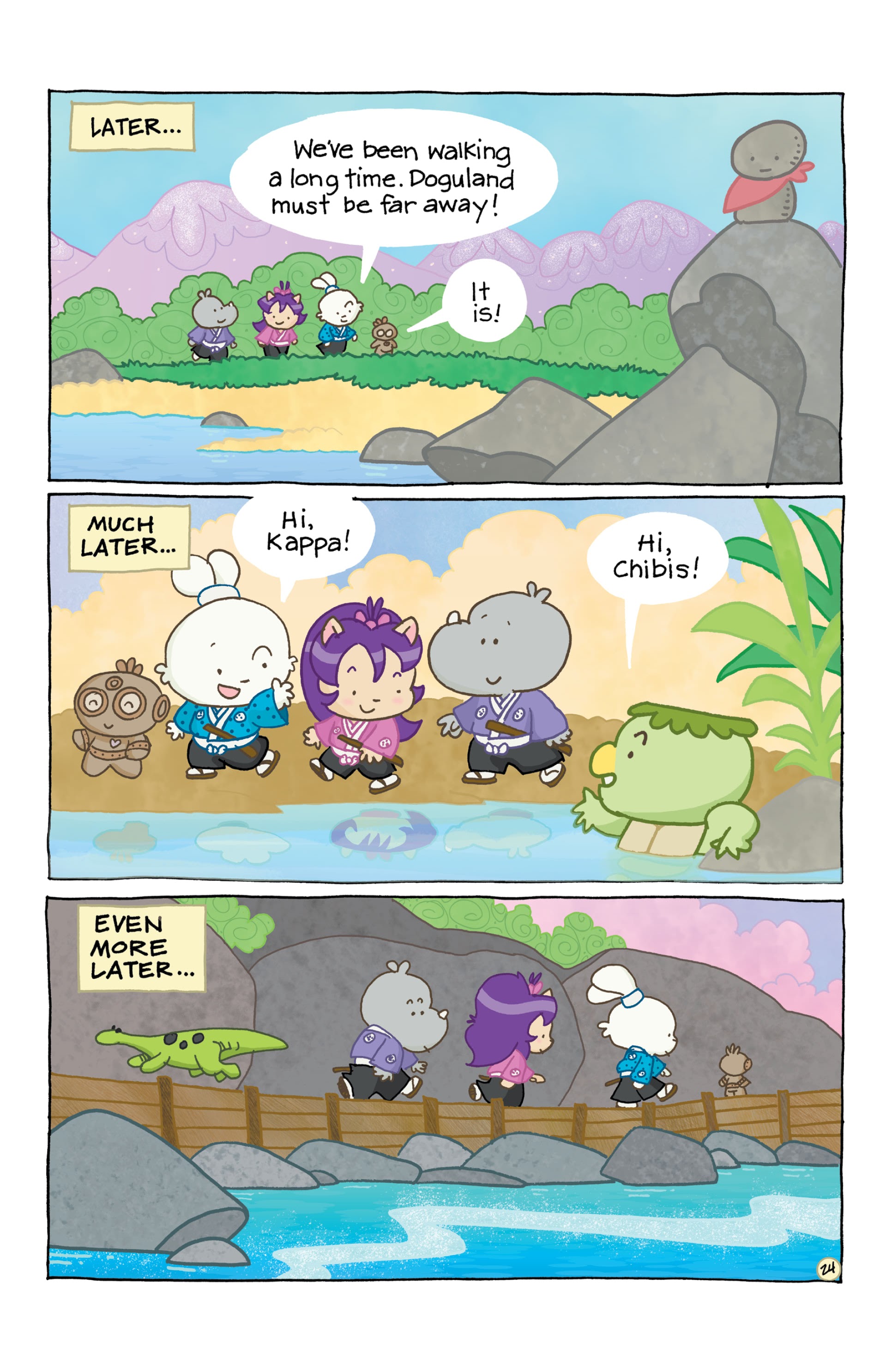 Read online Chibi-Usagi: Attack of the Heebie Chibis comic -  Issue # TPB - 29