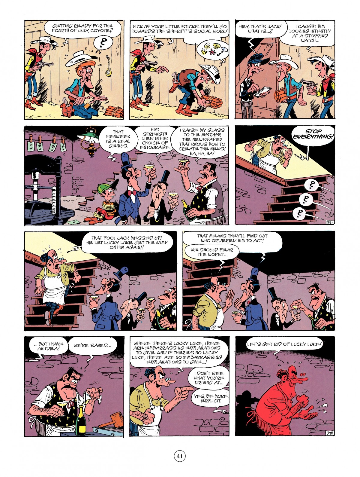 Read online A Lucky Luke Adventure comic -  Issue #41 - 41