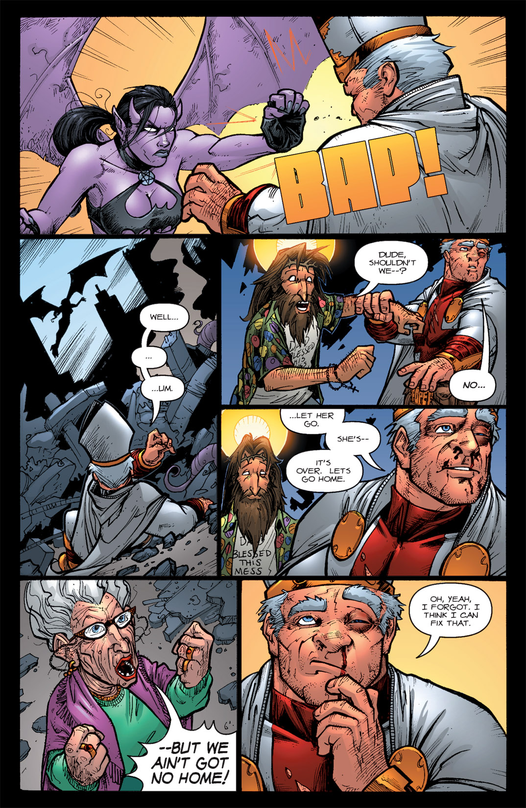 Read online Battle Pope comic -  Issue #8 - 20
