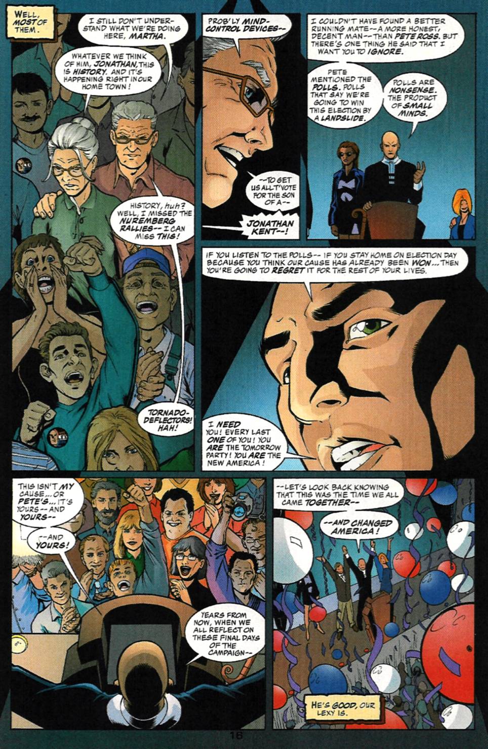 Read online Adventures of Superman (1987) comic -  Issue #585 - 17