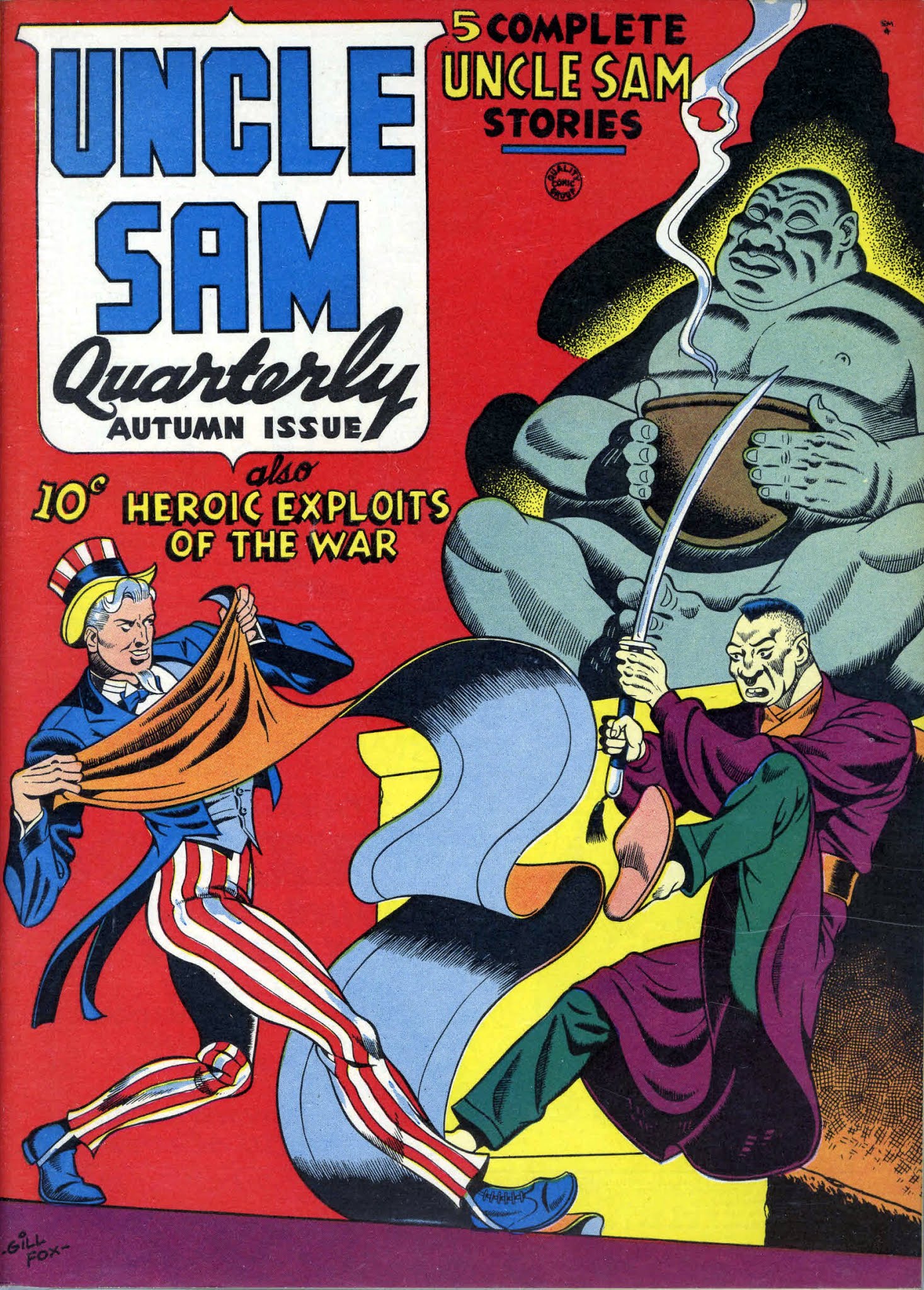 Read online Uncle Sam Quarterly comic -  Issue #4 - 1