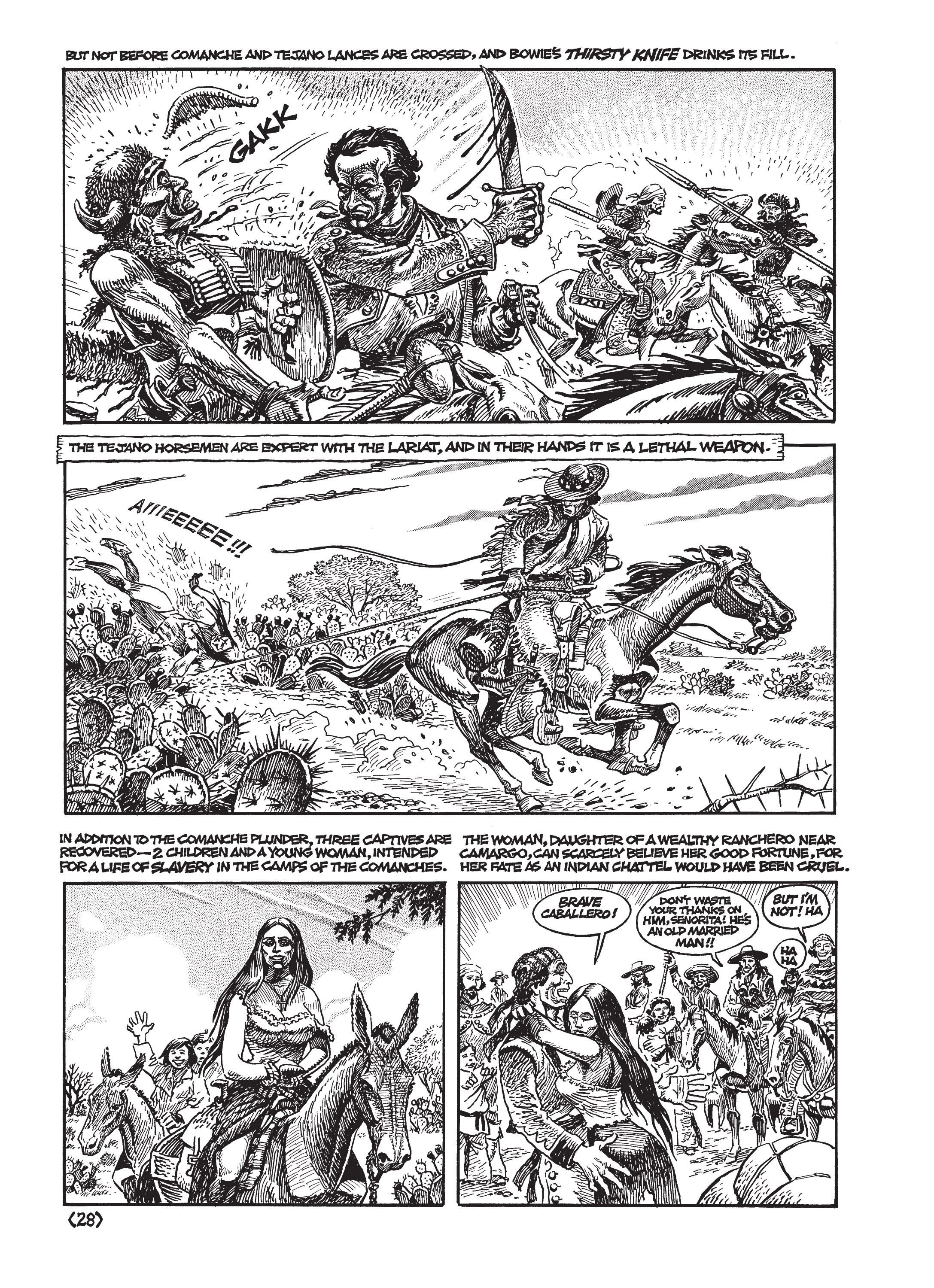 Read online Jack Jackson's American History: Los Tejanos and Lost Cause comic -  Issue # TPB (Part 1) - 32