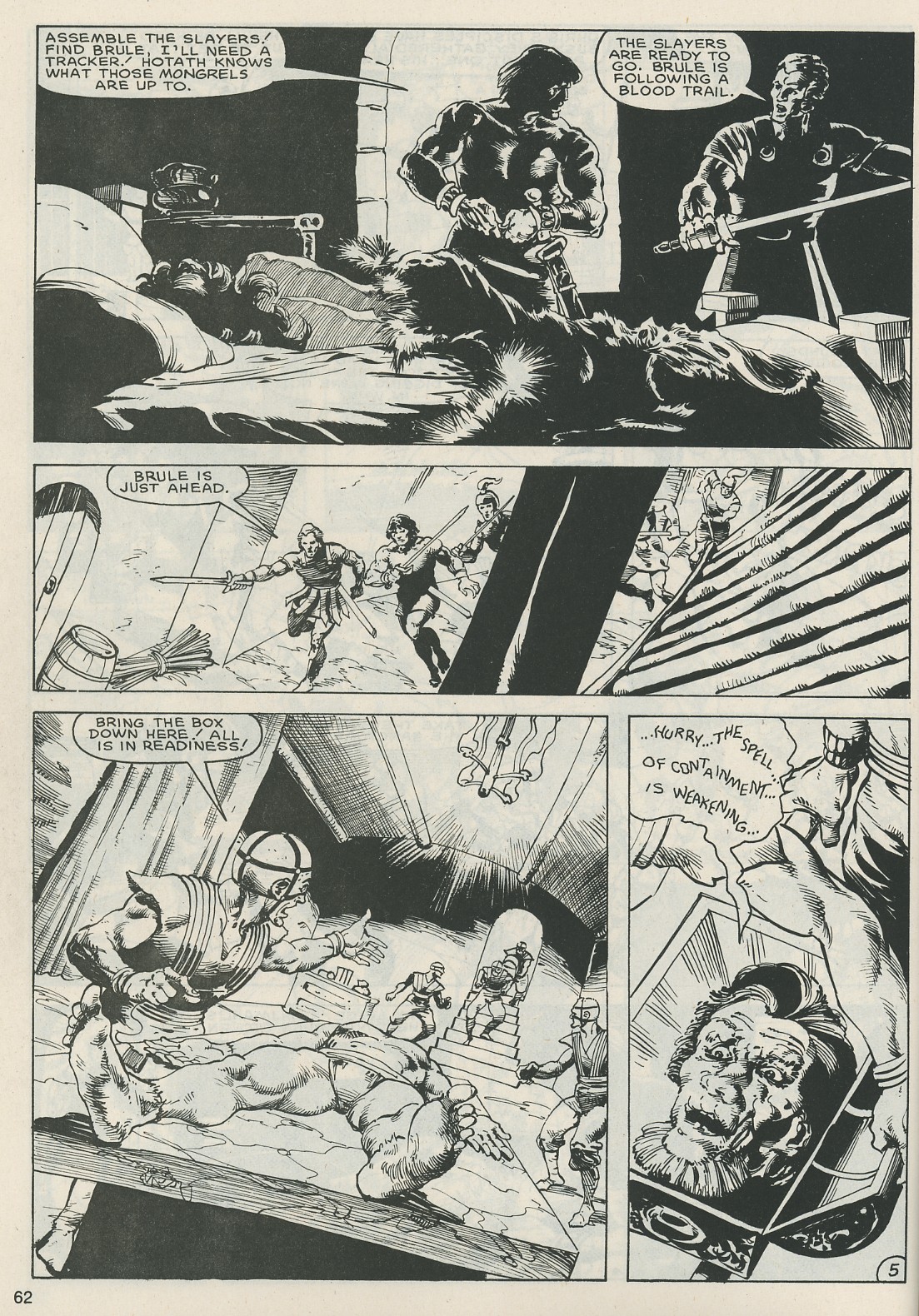 Read online The Savage Sword Of Conan comic -  Issue #121 - 62