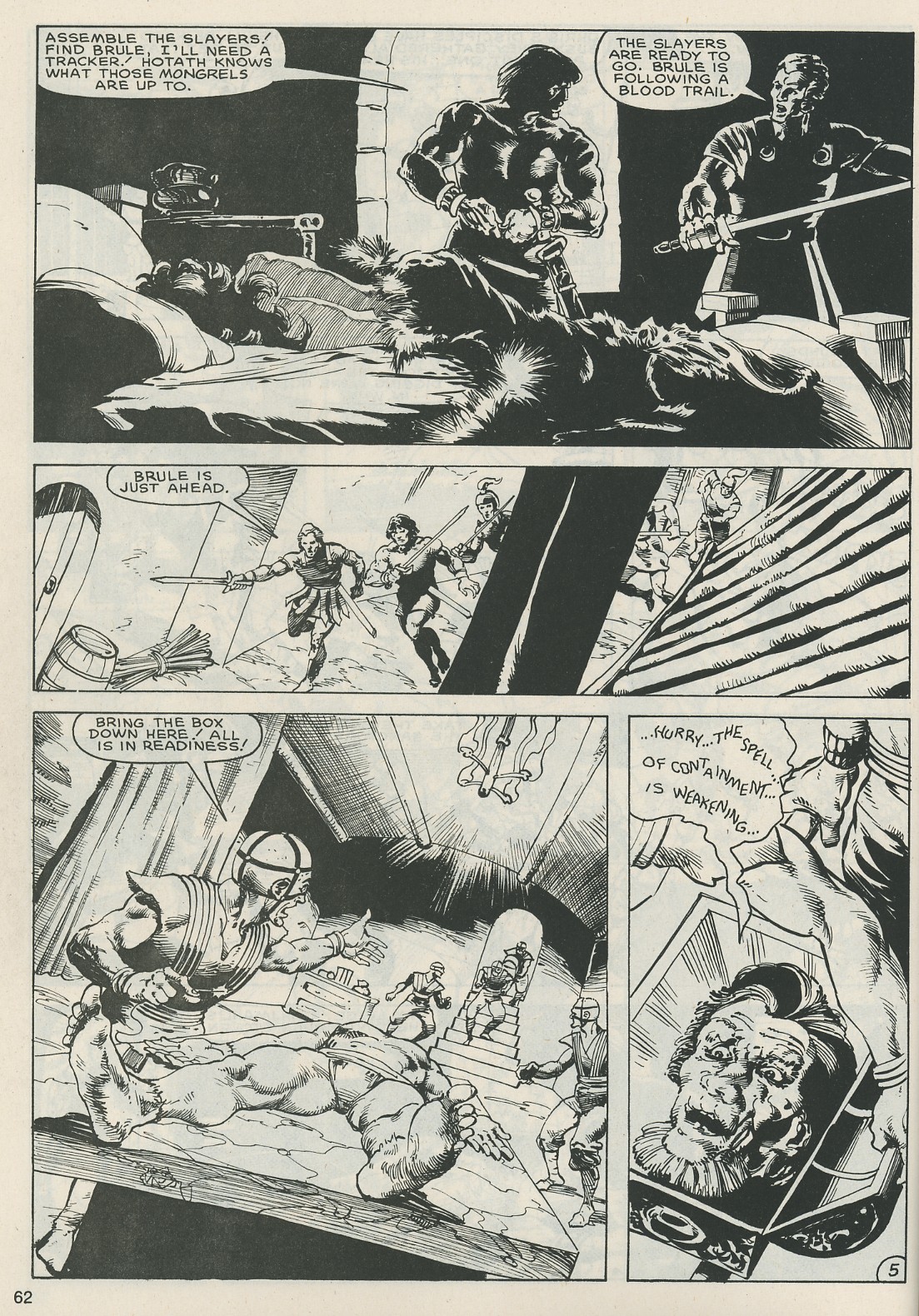 The Savage Sword Of Conan issue 121 - Page 62