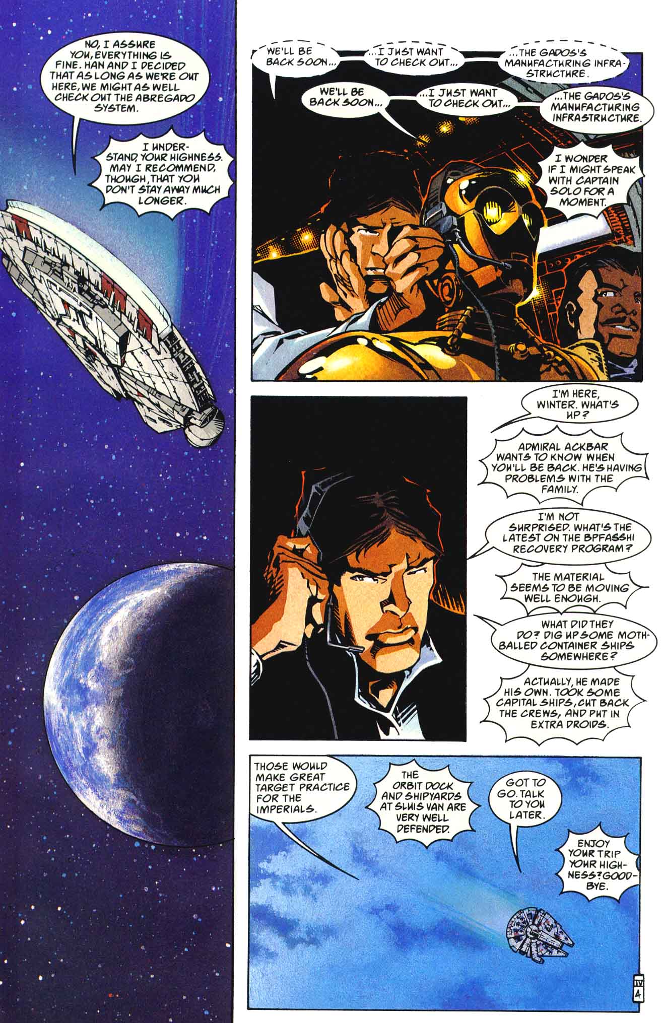 Read online Star Wars: Heir to the Empire comic -  Issue #4 - 6