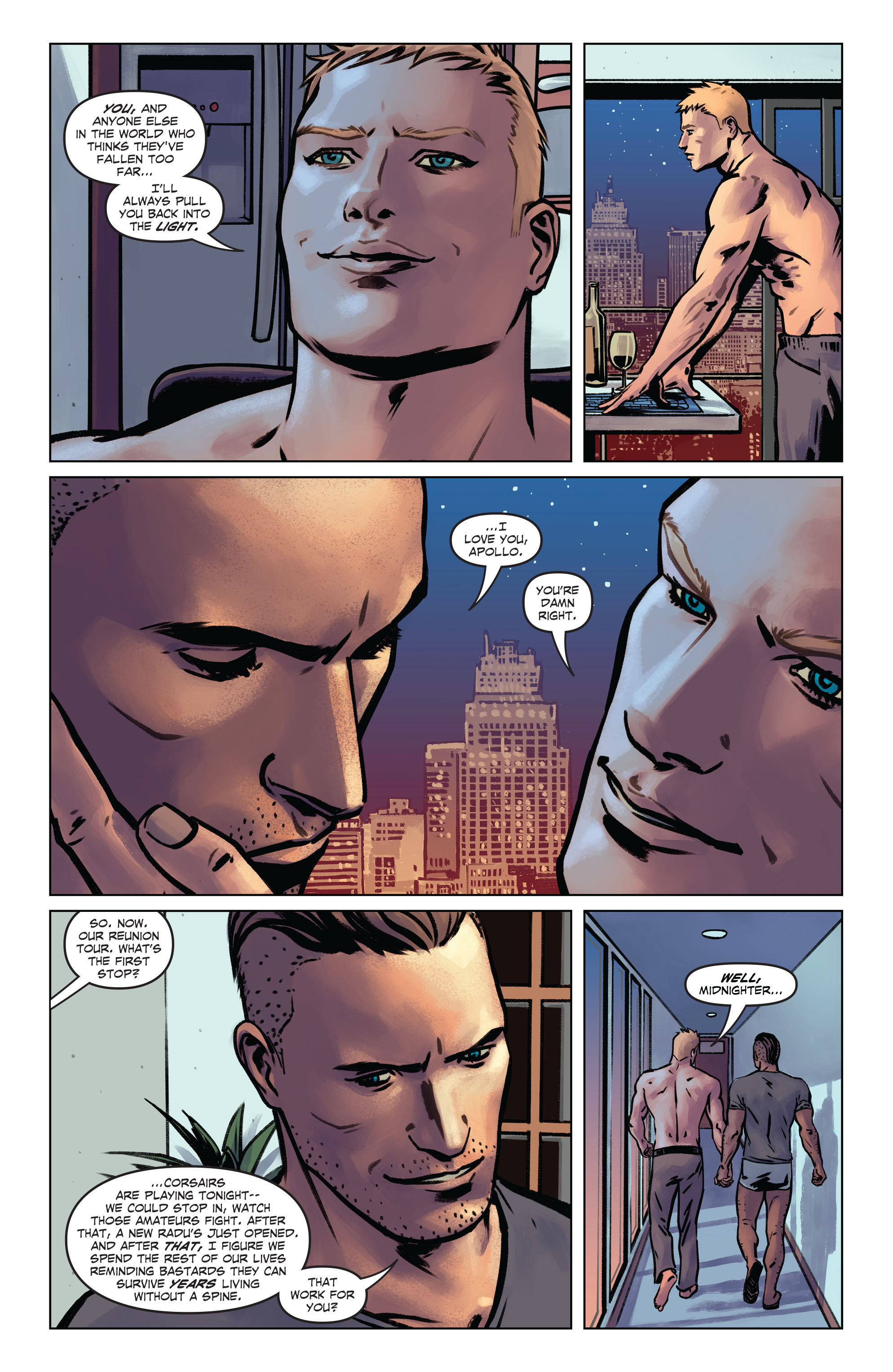 Read online Midnighter and Apollo comic -  Issue # _TPB - 134