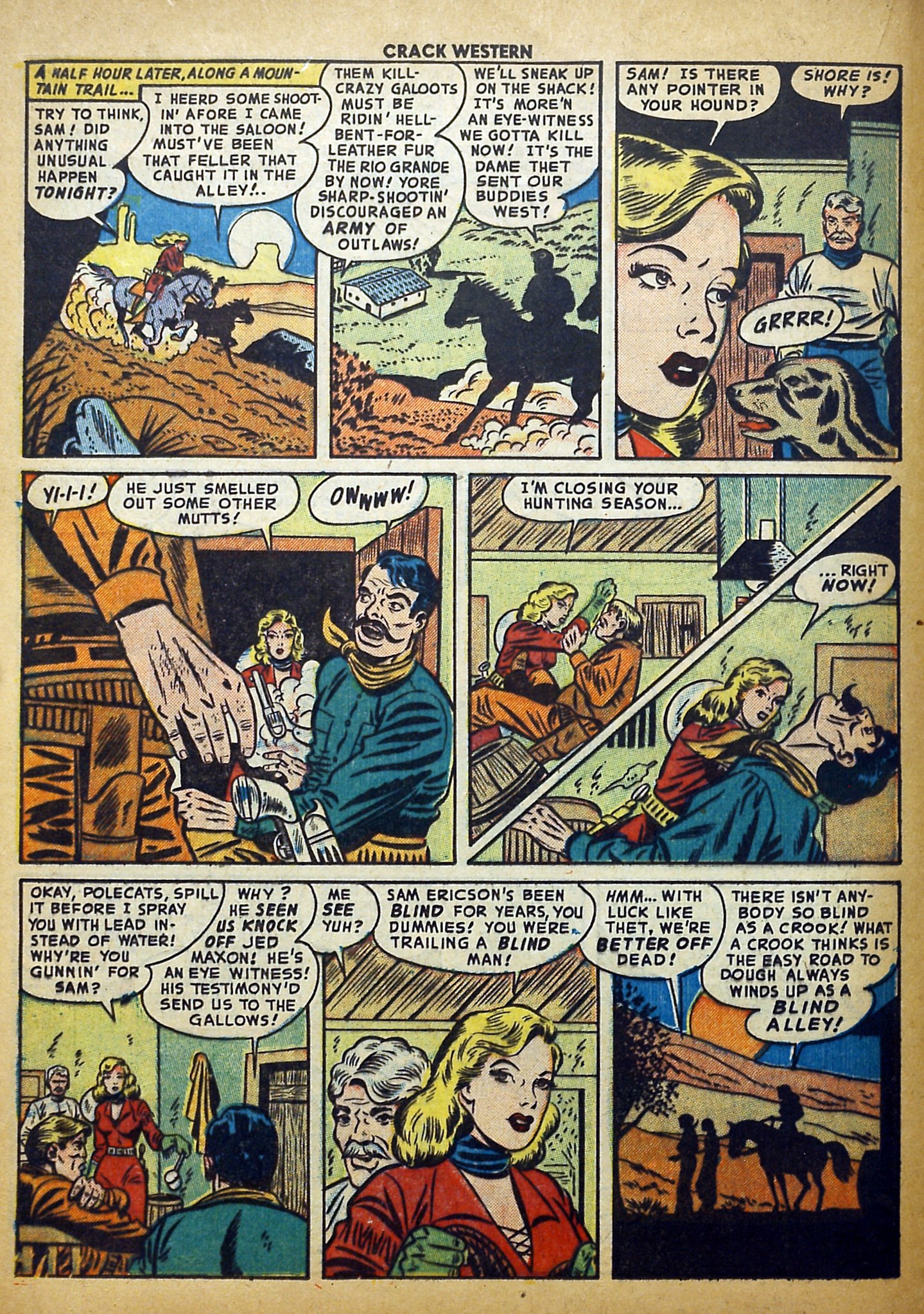 Read online Crack Western comic -  Issue #81 - 16