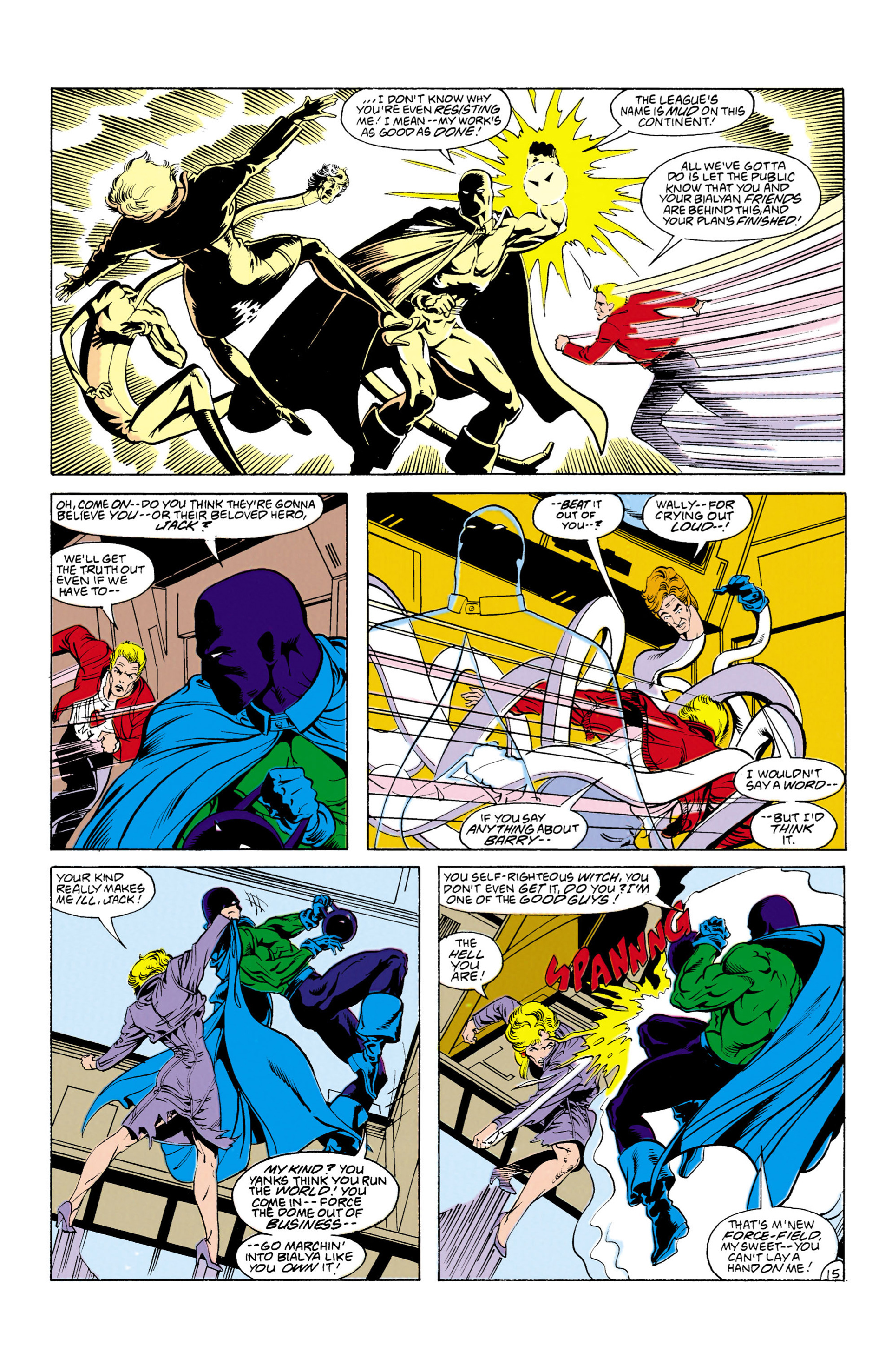 Read online Justice League Europe comic -  Issue #3 - 16