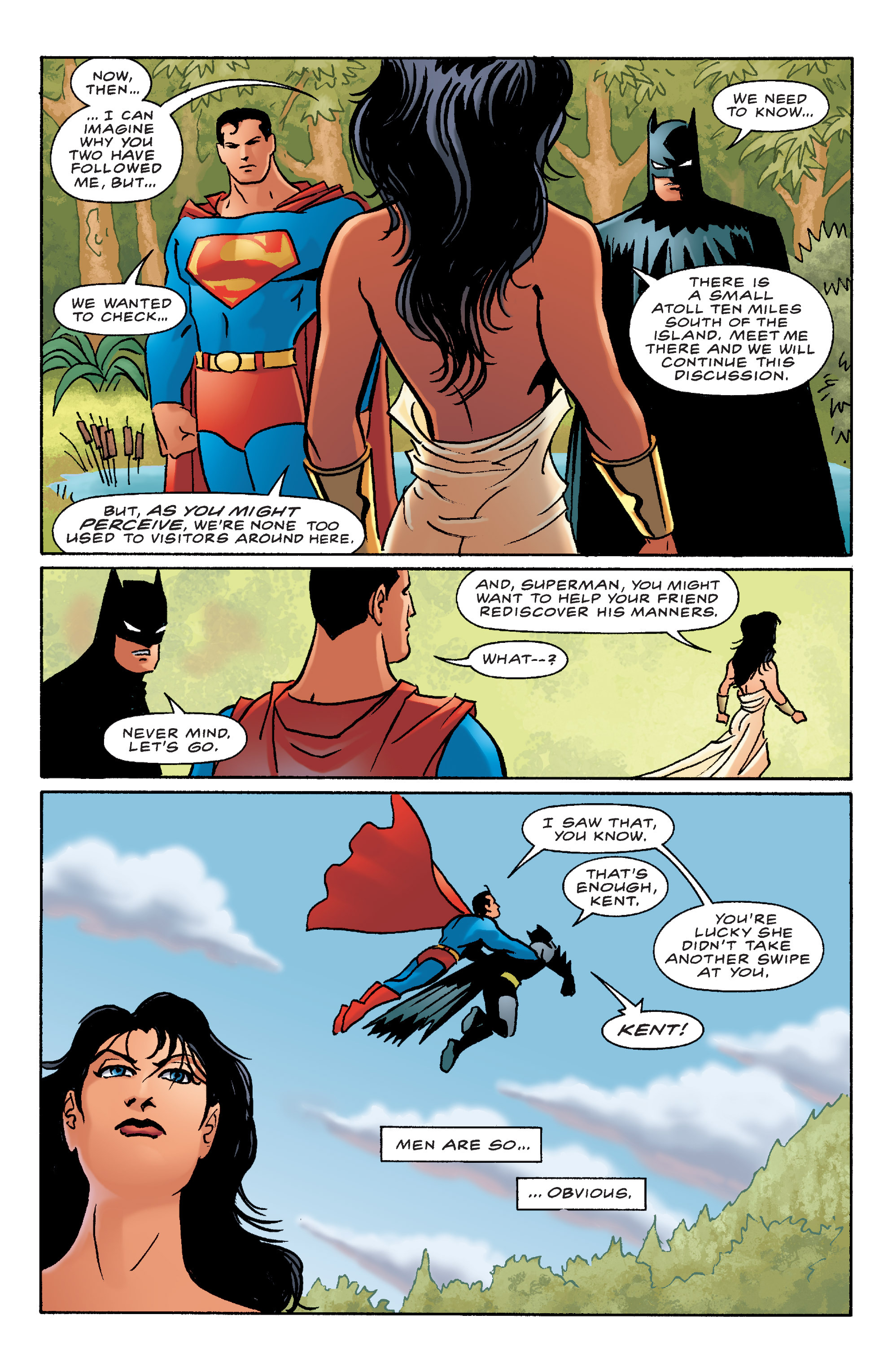 Read online Batman/Superman/Wonder Woman: Trinity comic -  Issue #3 - 12