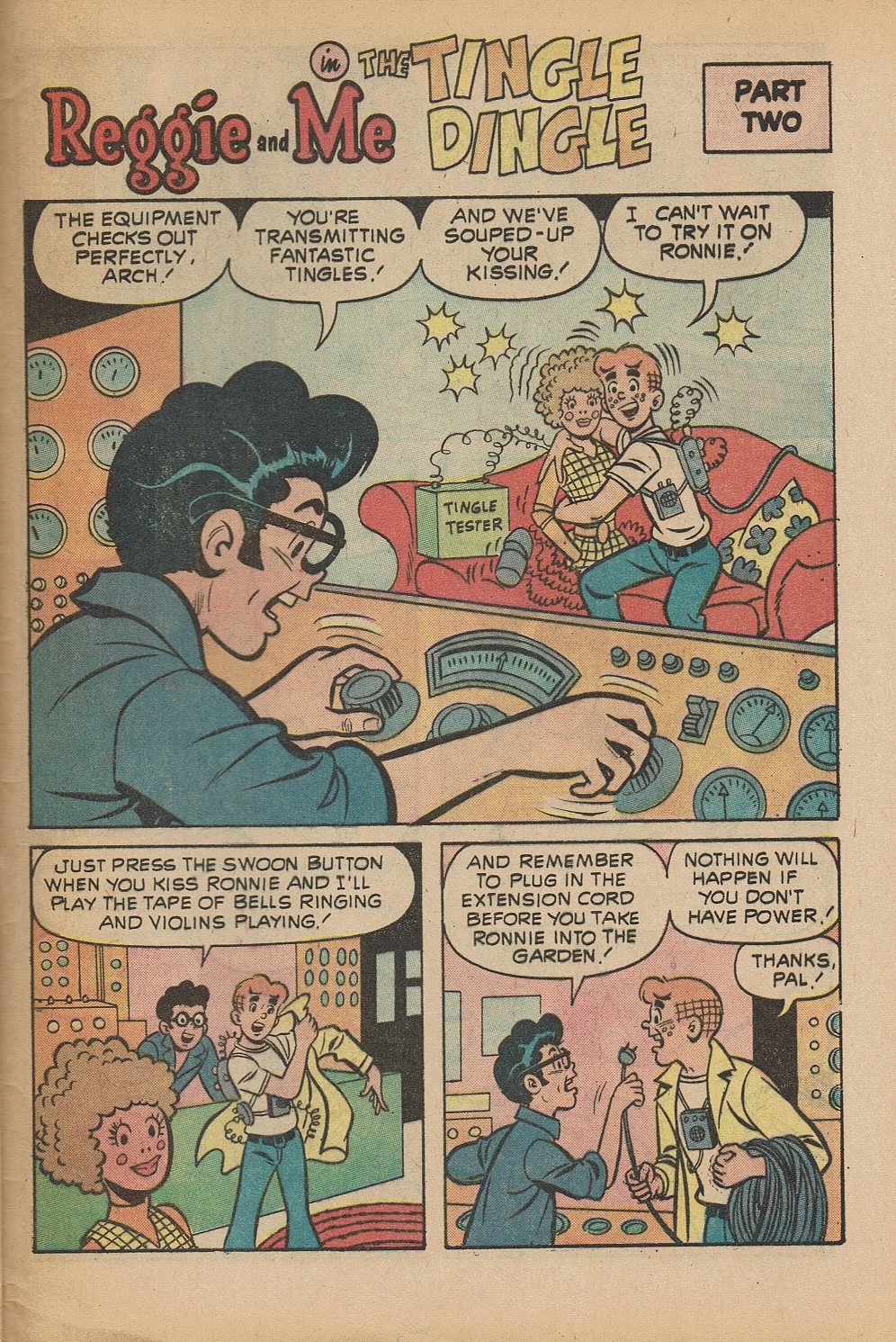 Read online Reggie and Me (1966) comic -  Issue #57 - 44