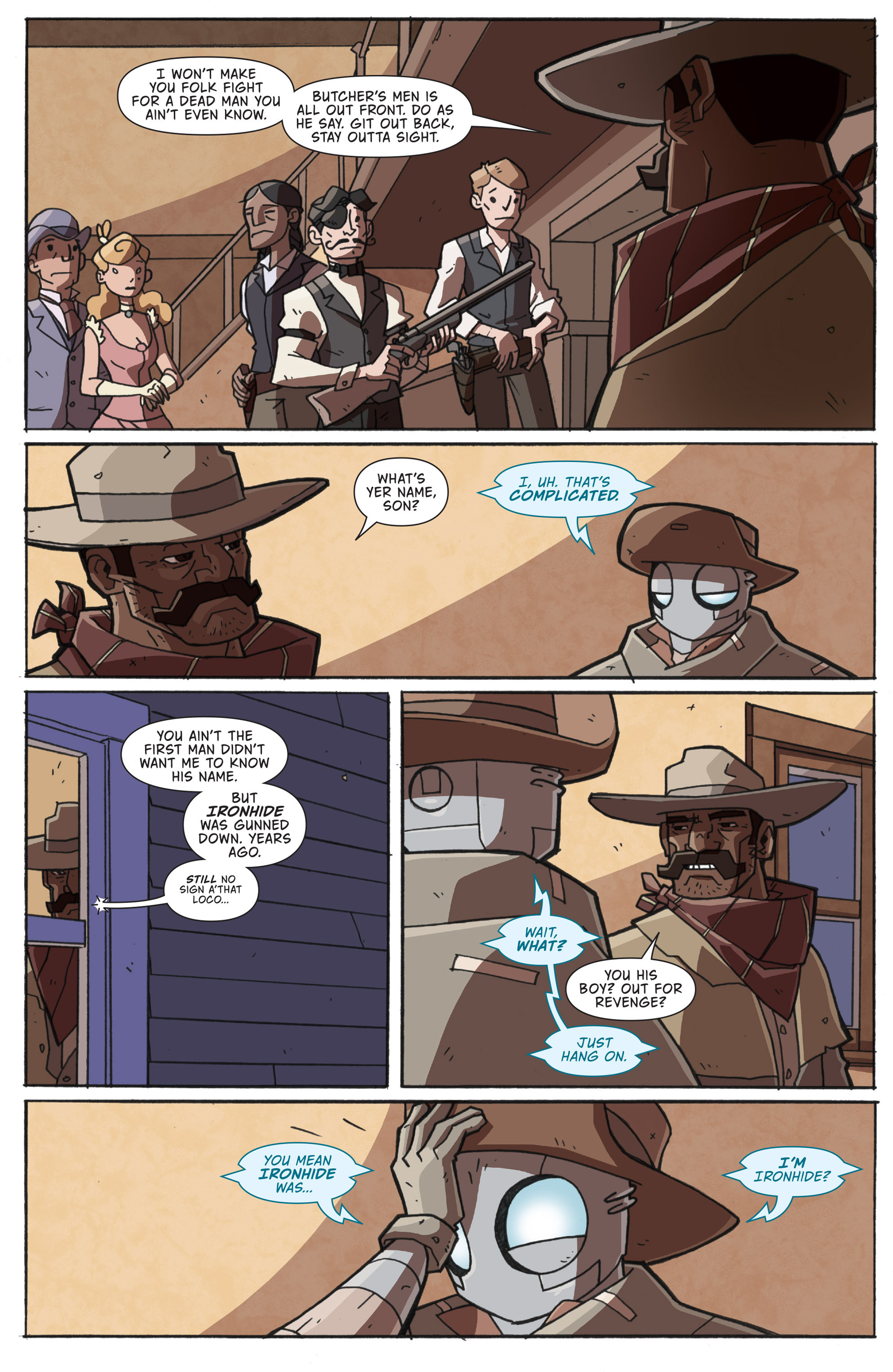 Read online Atomic Robo and the Knights of the Golden Circle comic -  Issue #1 - 18