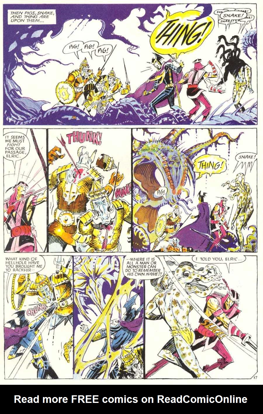 Read online Elric (1983) comic -  Issue #5 - 18