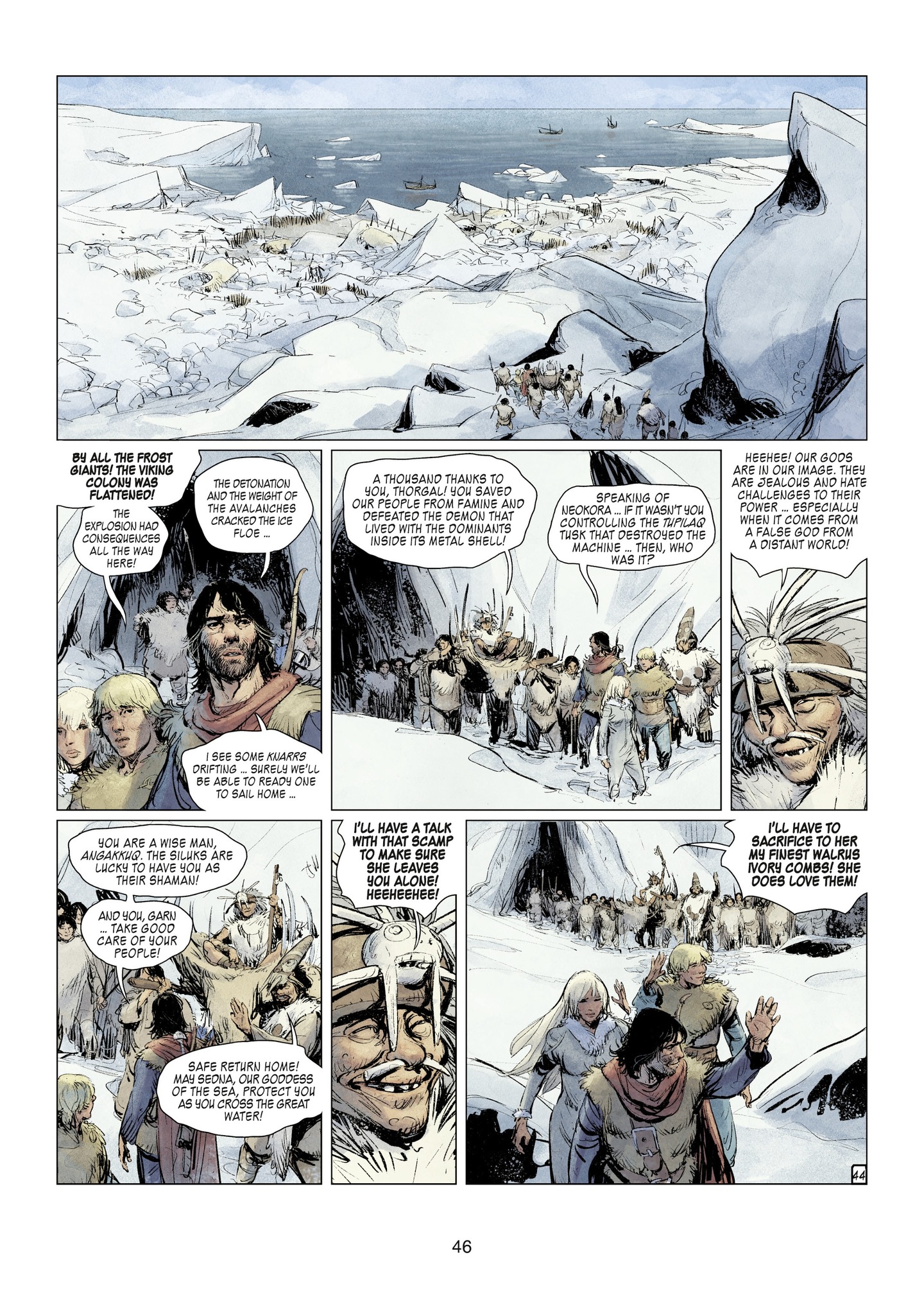 Read online Thorgal comic -  Issue #32 - 48