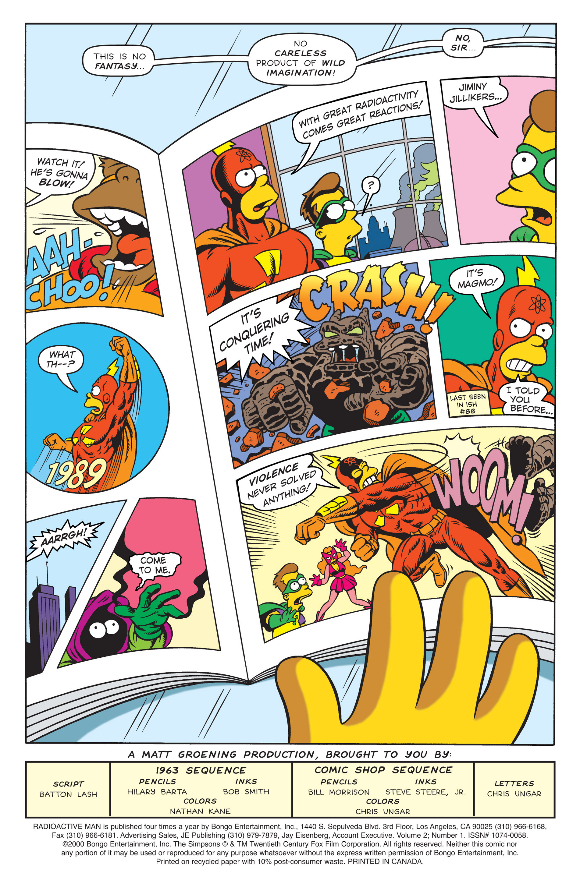 Read online Radioactive Man comic -  Issue #100 - 2