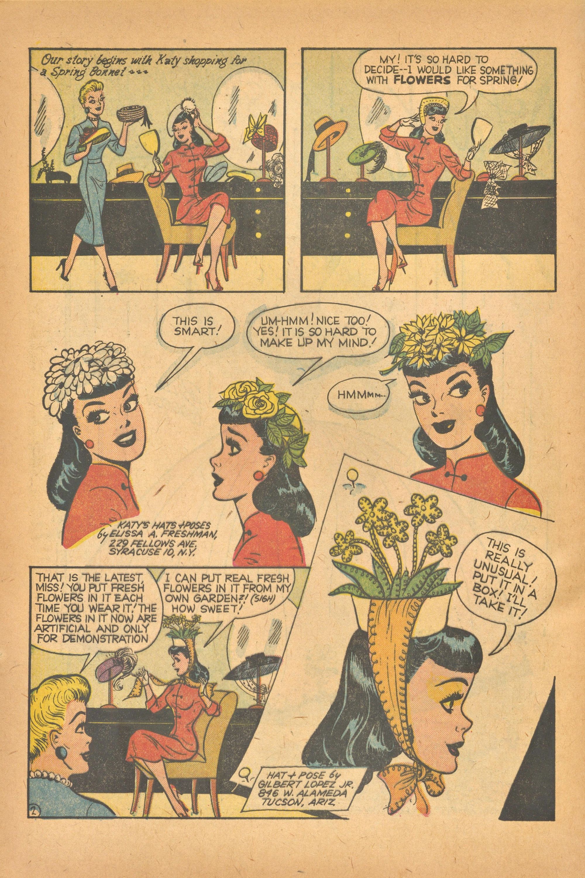 Read online Katy Keene Fashion Book comic -  Issue #20 - 8