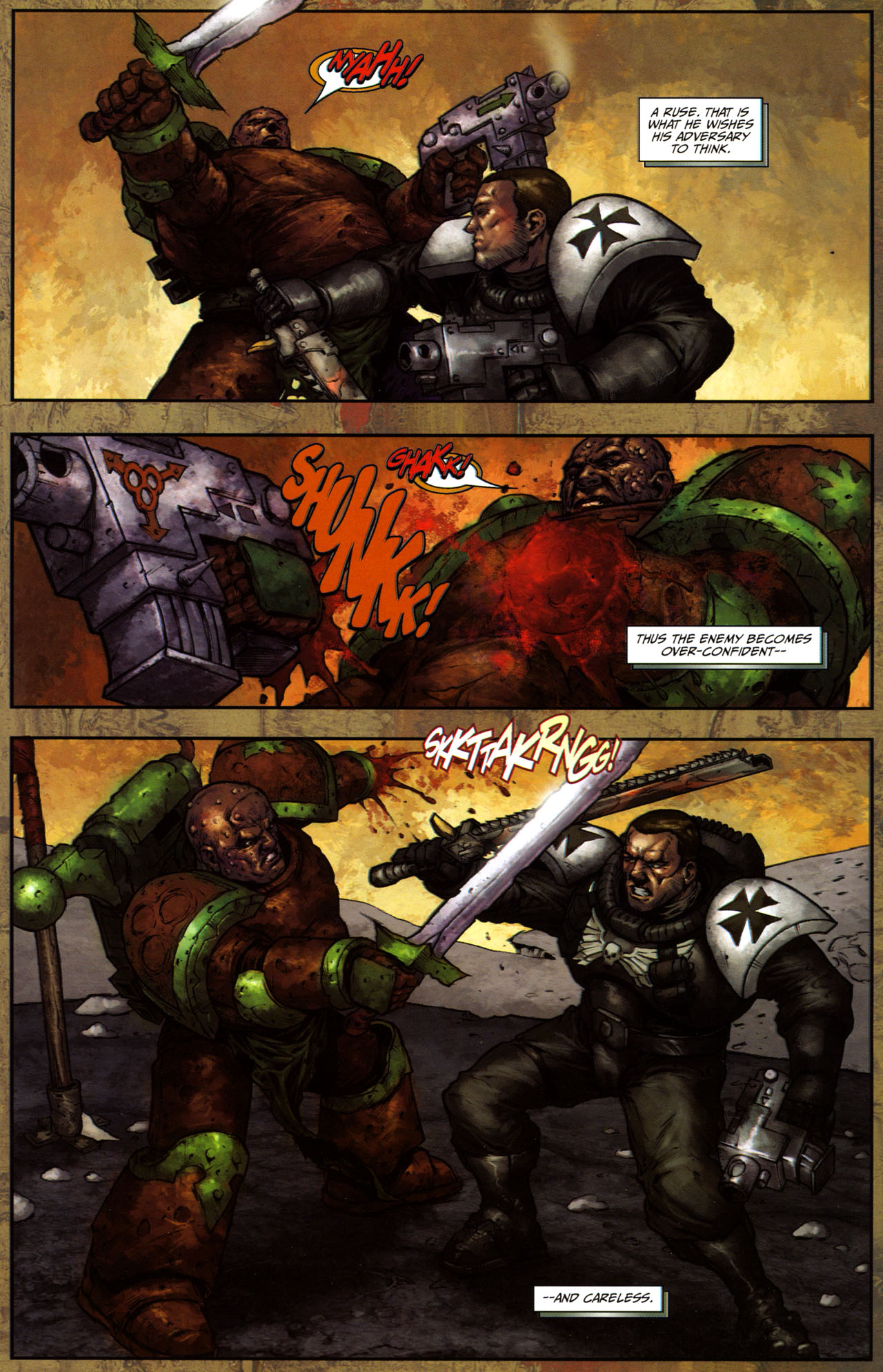 Read online Warhammer 40,000: Damnation Crusade comic -  Issue #6 - 12