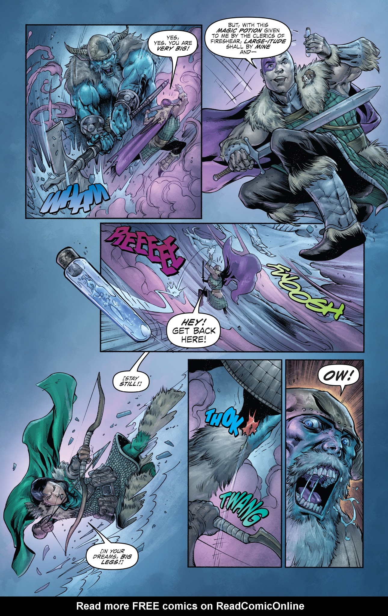 Read online Dungeons & Dragons: Frost Giant's Fury comic -  Issue #5 - 8