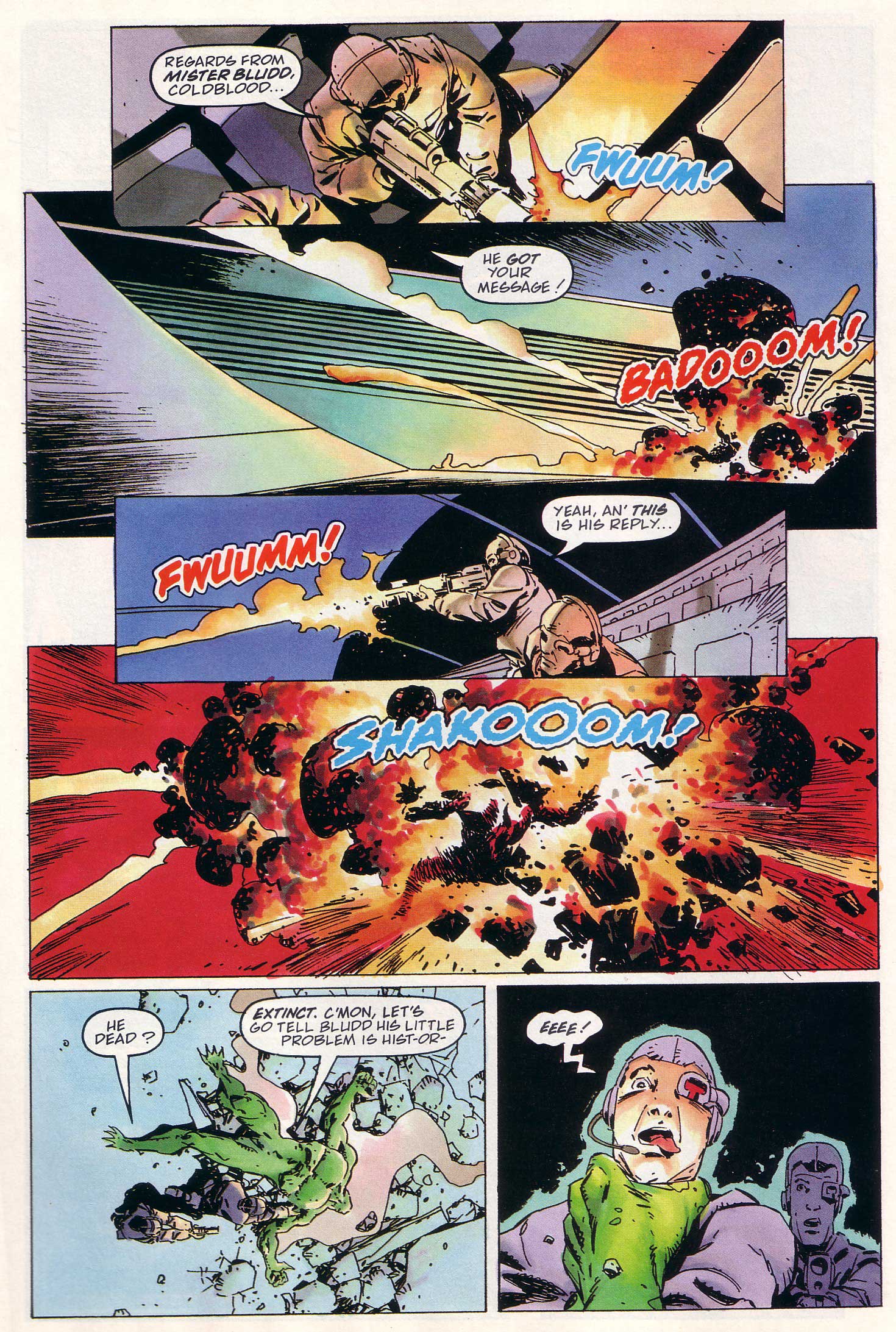 Read online Judge Dredd Lawman of the Future comic -  Issue #19 - 6