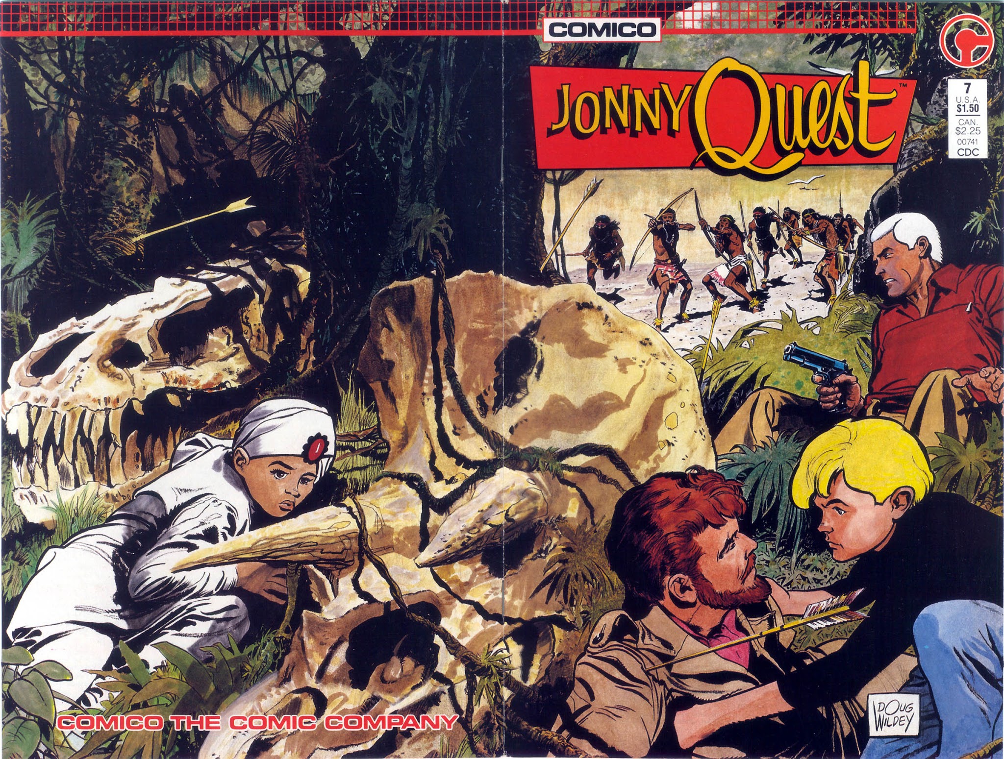Read online Jonny Quest comic -  Issue #7 - 2