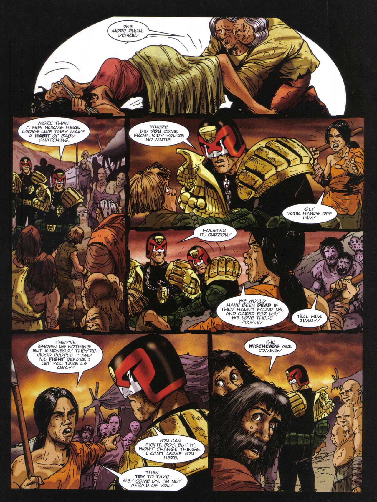 Read online Judge Dredd Origins comic -  Issue # TPB - 17