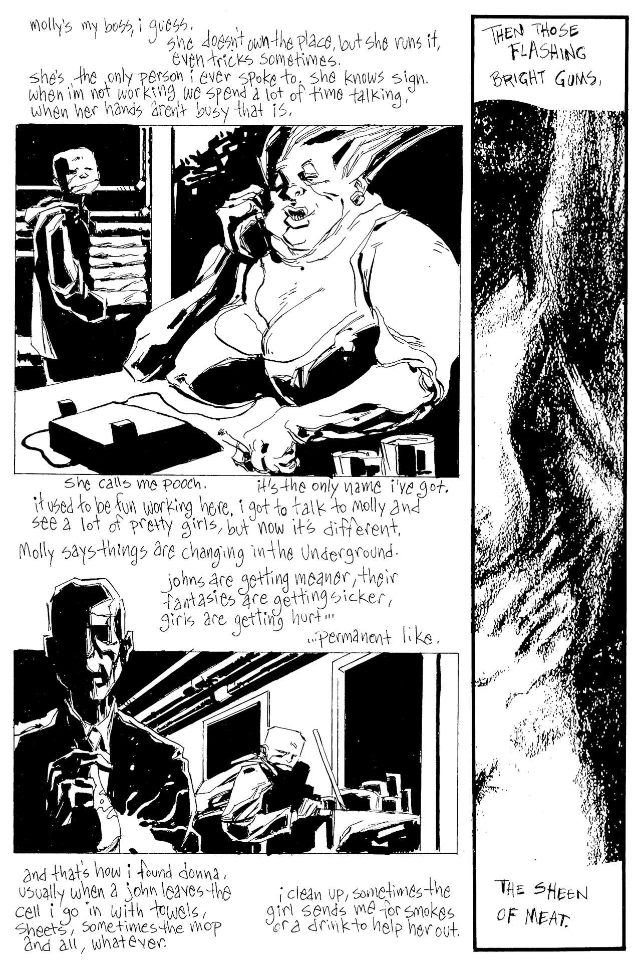 Read online Andrew Vachss' Underground comic -  Issue #1 - 38