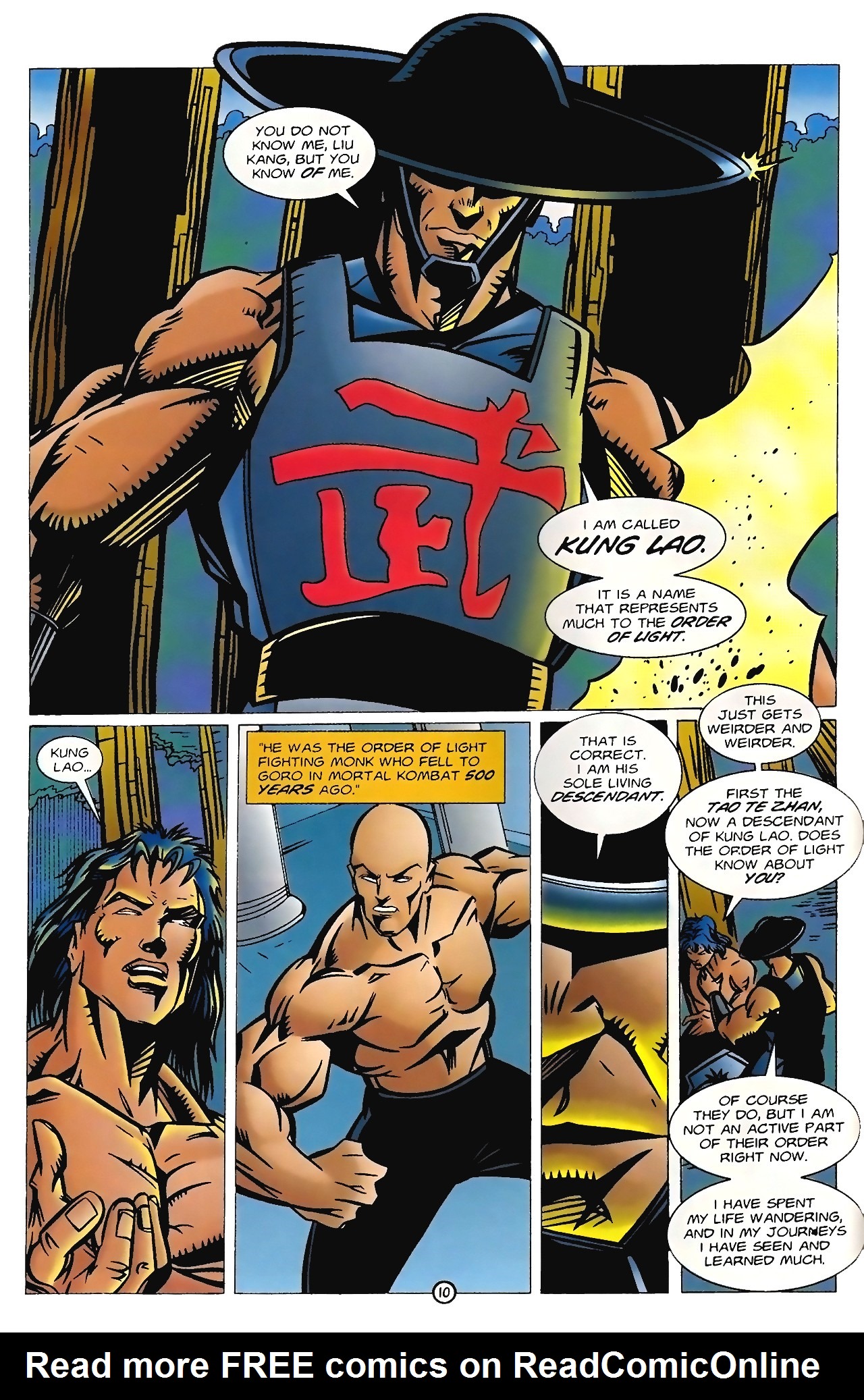 Read online Mortal Kombat (1994) comic -  Issue #6 - 11