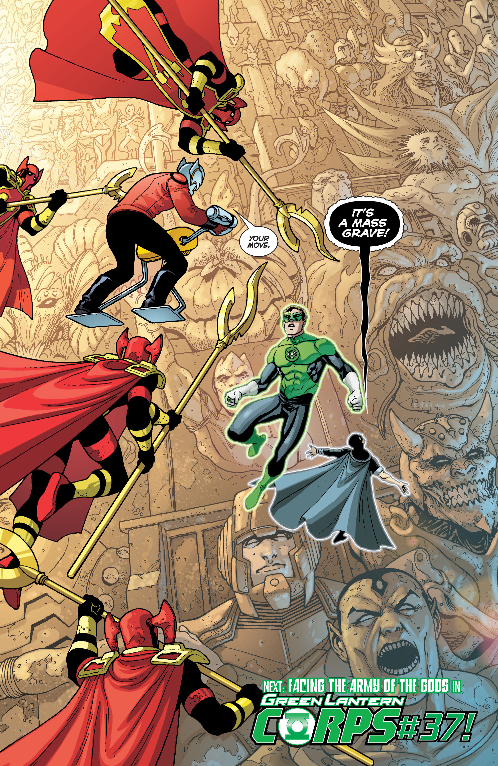 Read online Green Lantern/New Gods: Godhead comic -  Issue #12 - 21