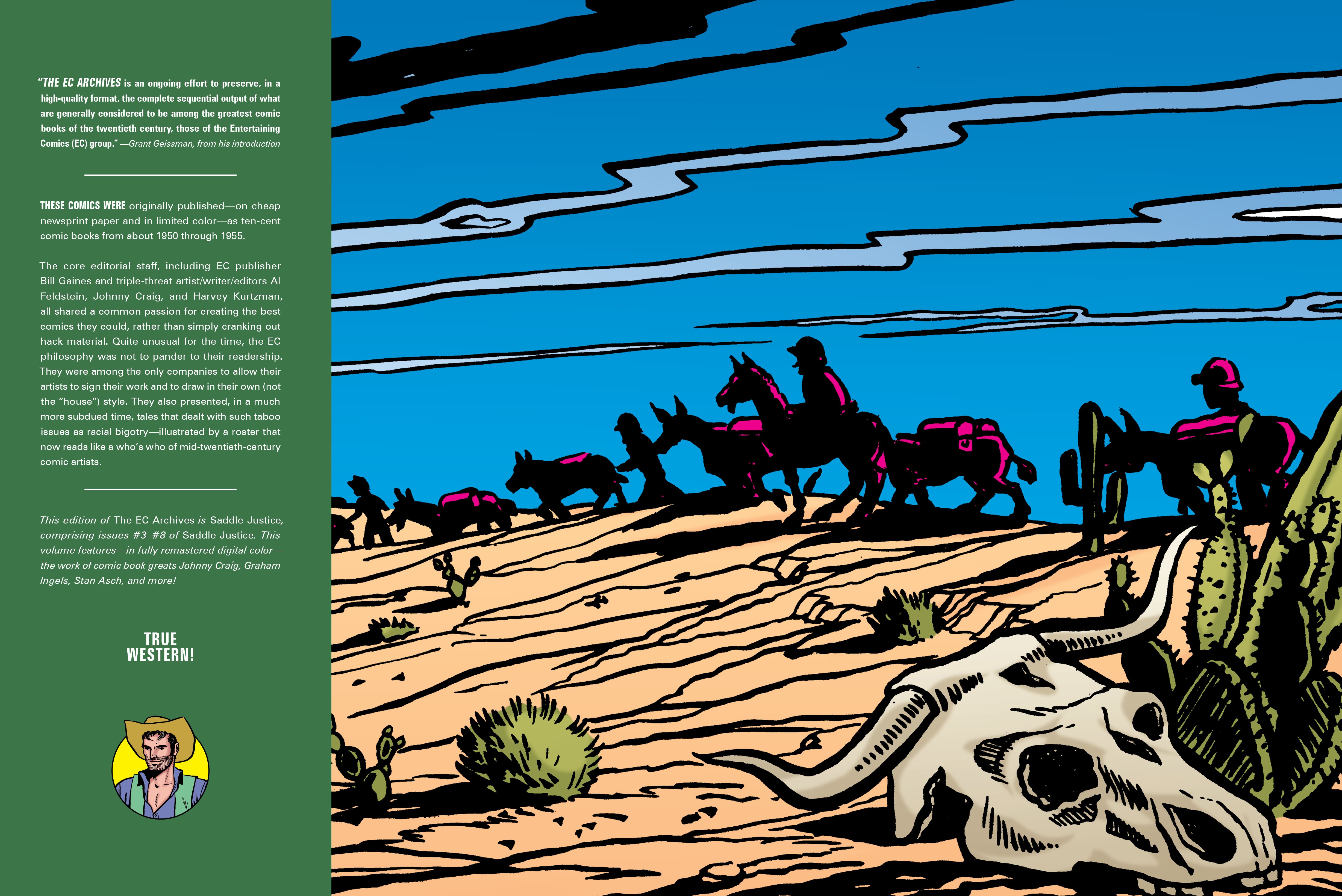 Read online The EC Archives: Saddle Justice comic -  Issue # TPB (Part 1) - 2