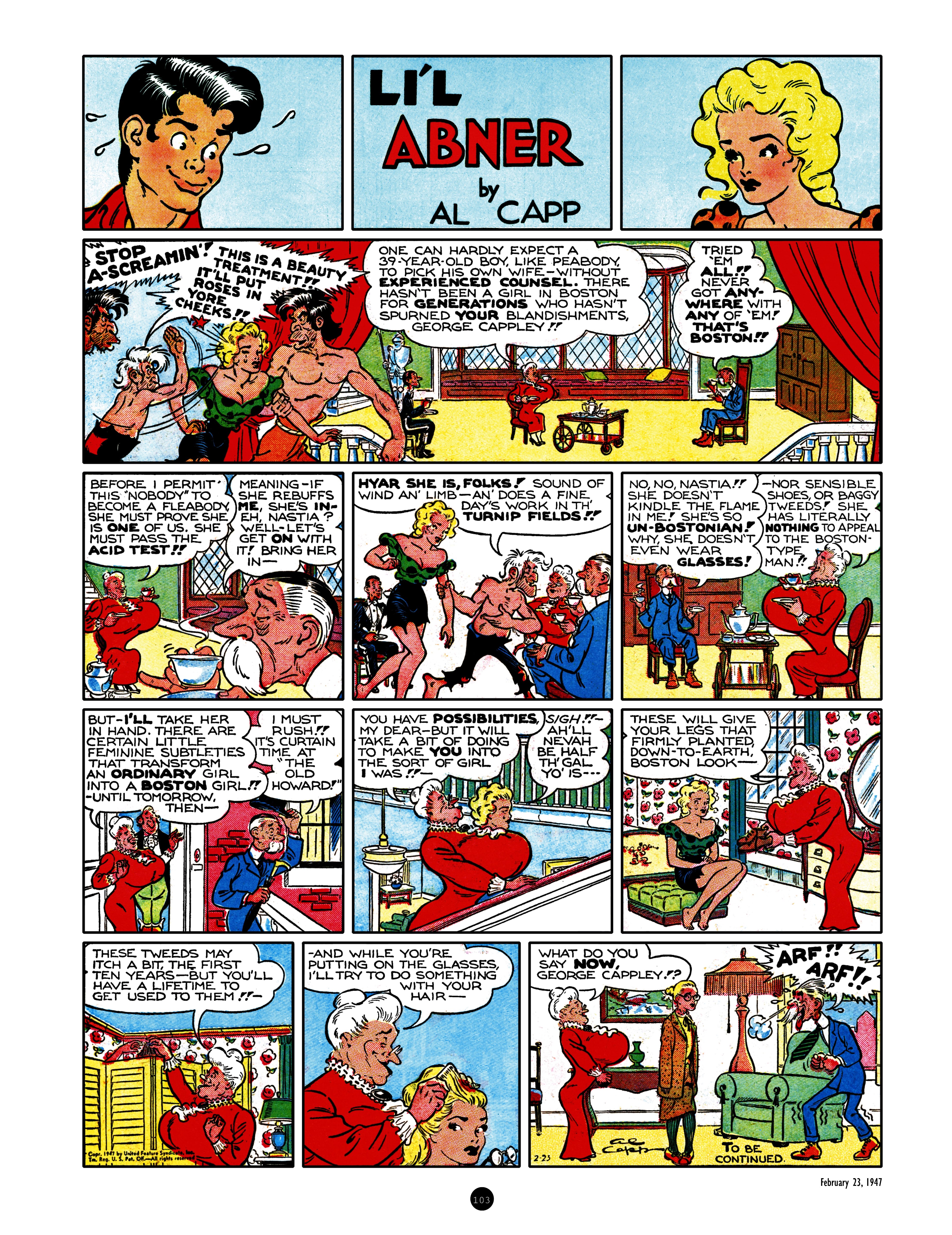 Read online Al Capp's Li'l Abner Complete Daily & Color Sunday Comics comic -  Issue # TPB 7 (Part 2) - 4