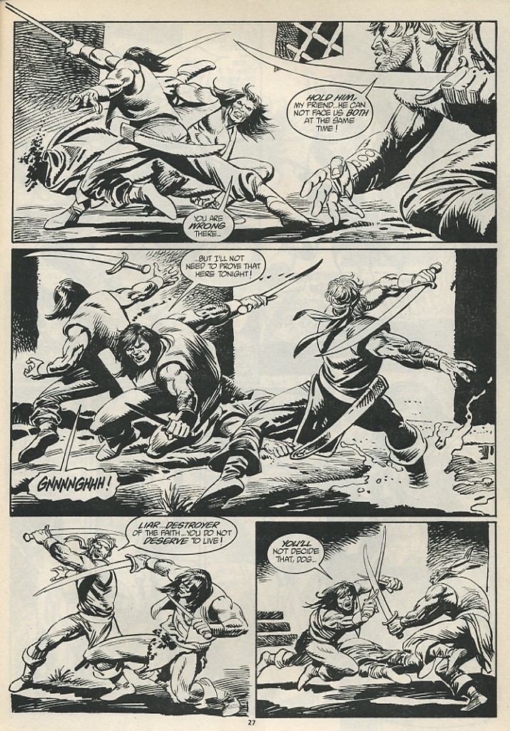The Savage Sword Of Conan issue 181 - Page 29