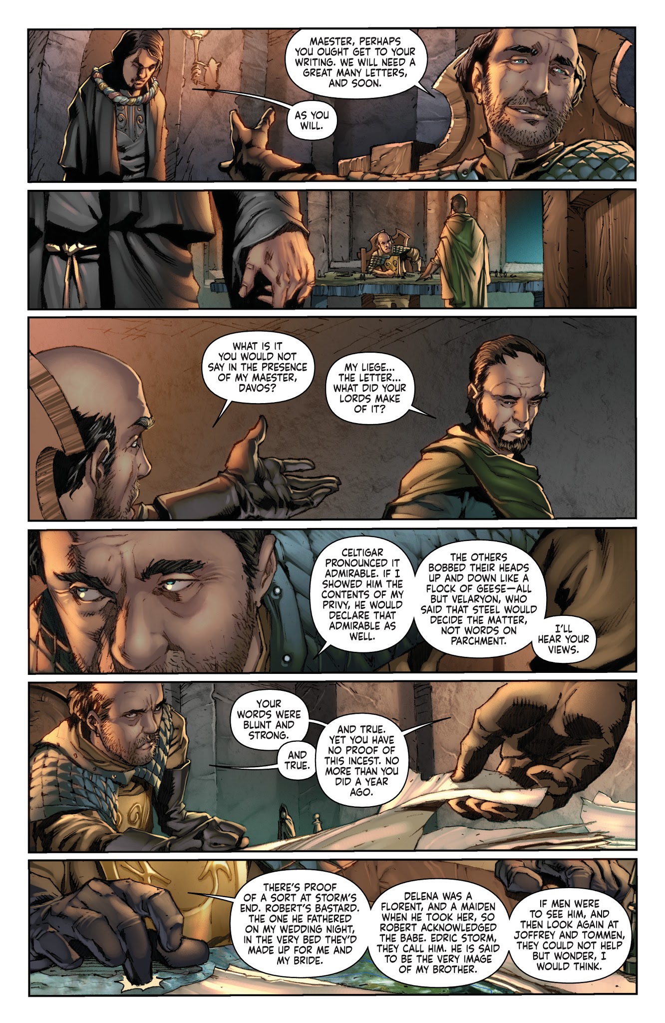 Read online A Clash of Kings comic -  Issue #5 - 22