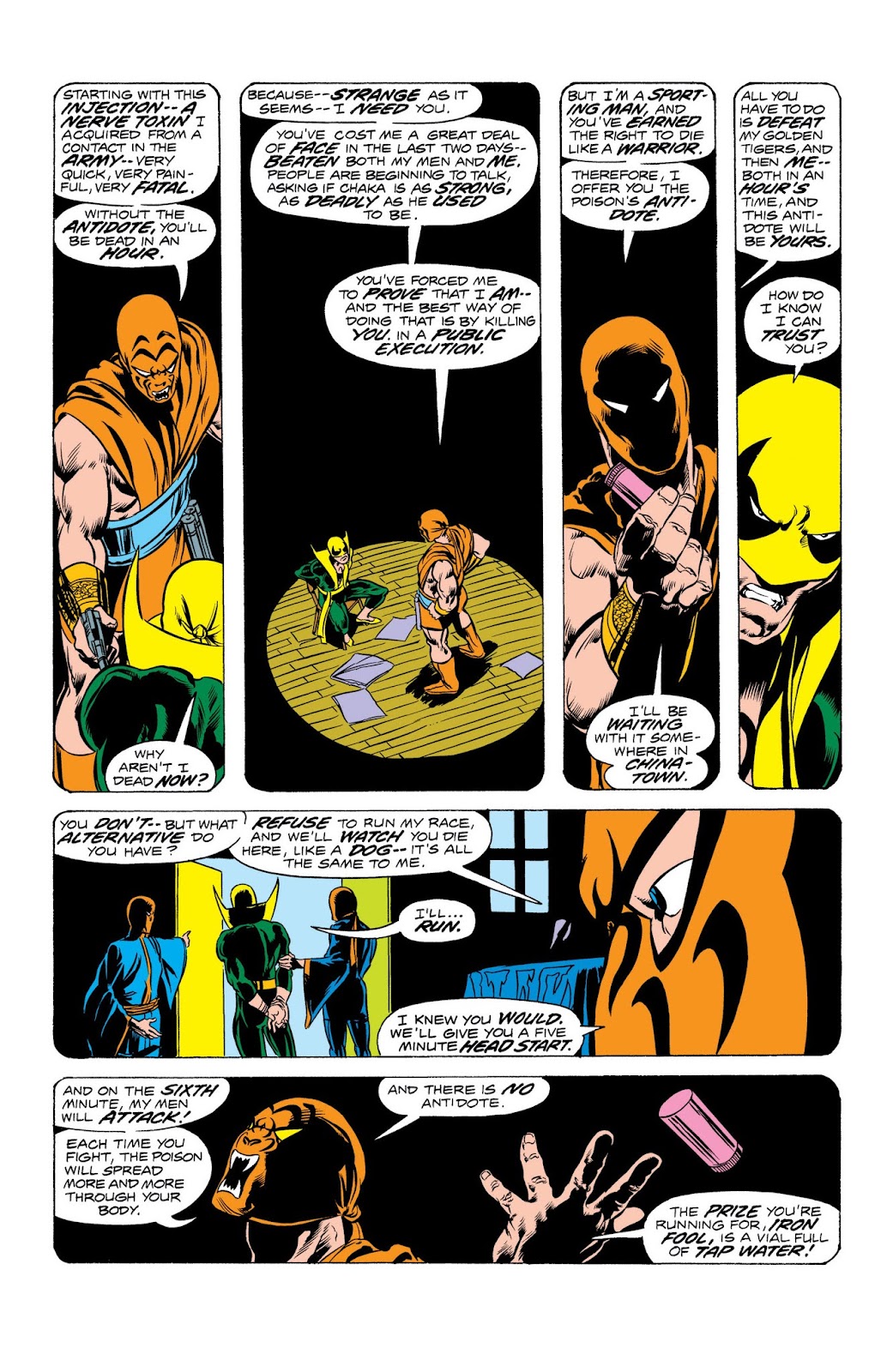 Marvel Masterworks: Iron Fist issue TPB 2 (Part 2) - Page 25