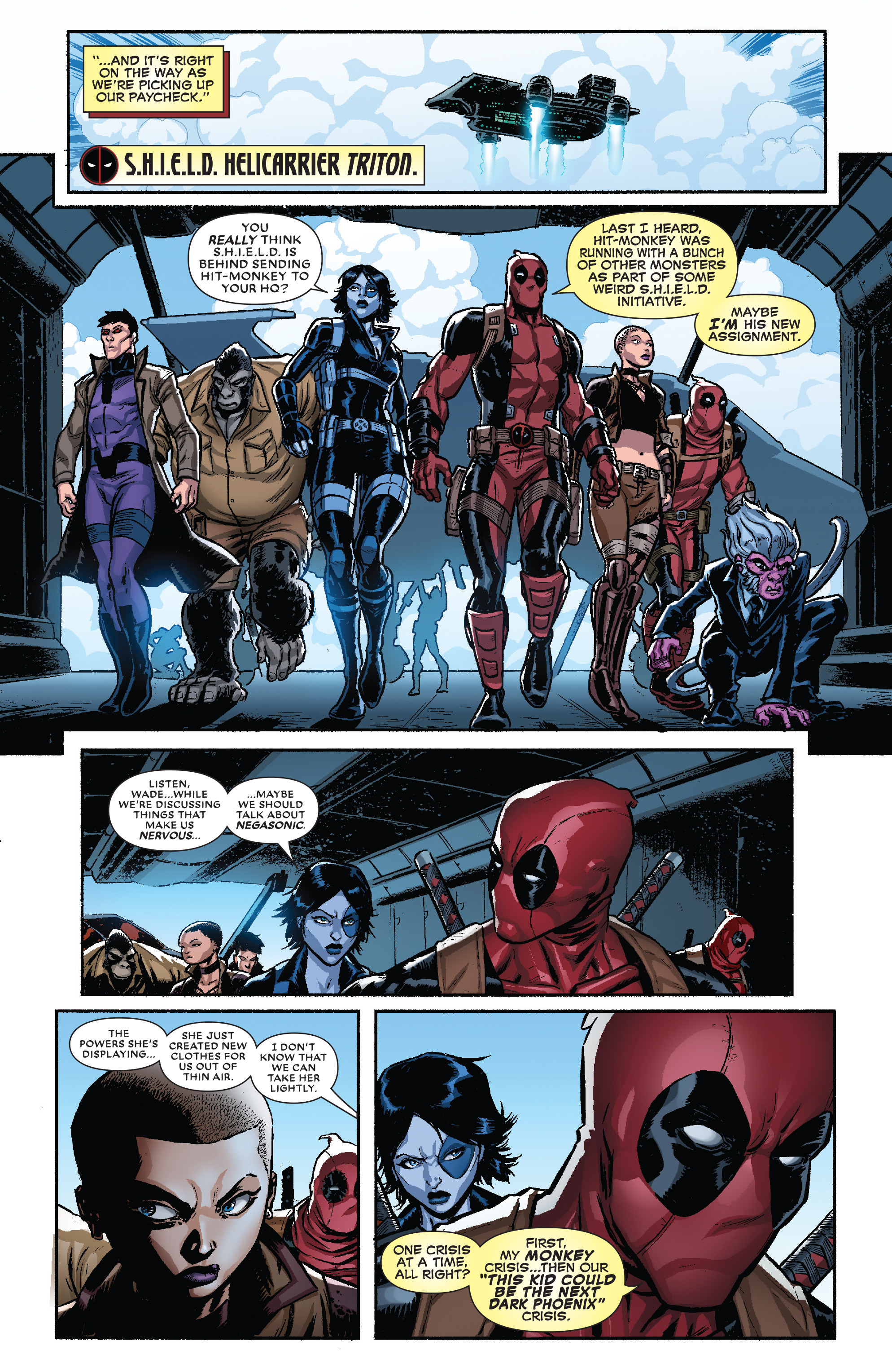 Read online Deadpool & the Mercs For Money [II] comic -  Issue #6 - 17