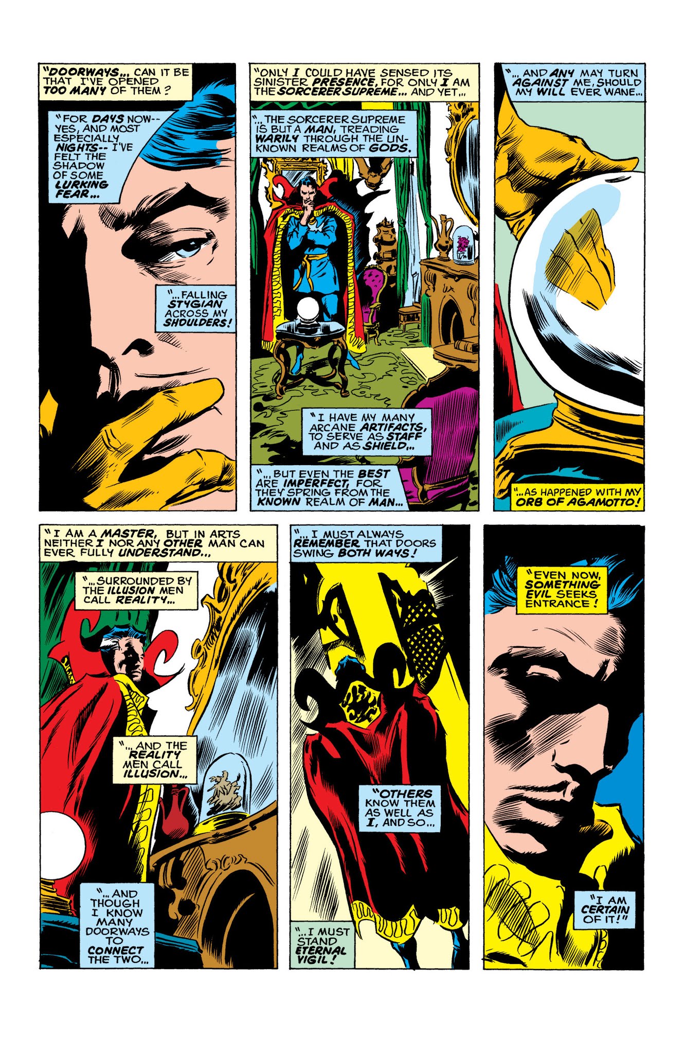 Read online Marvel Masterworks: Doctor Strange comic -  Issue # TPB 6 (Part 1) - 9