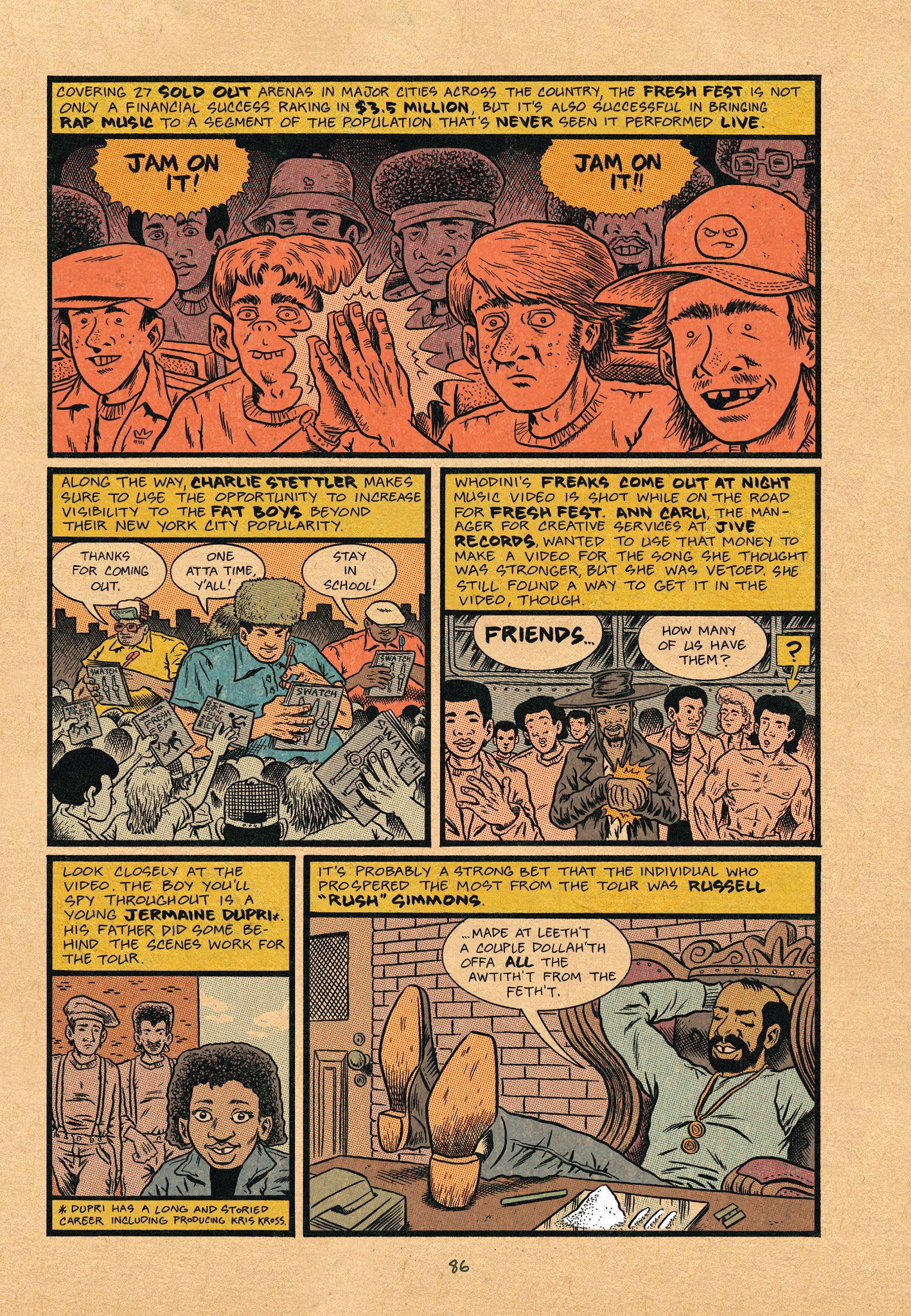 Read online Hip Hop Family Tree (2013) comic -  Issue # TPB 3 - 88