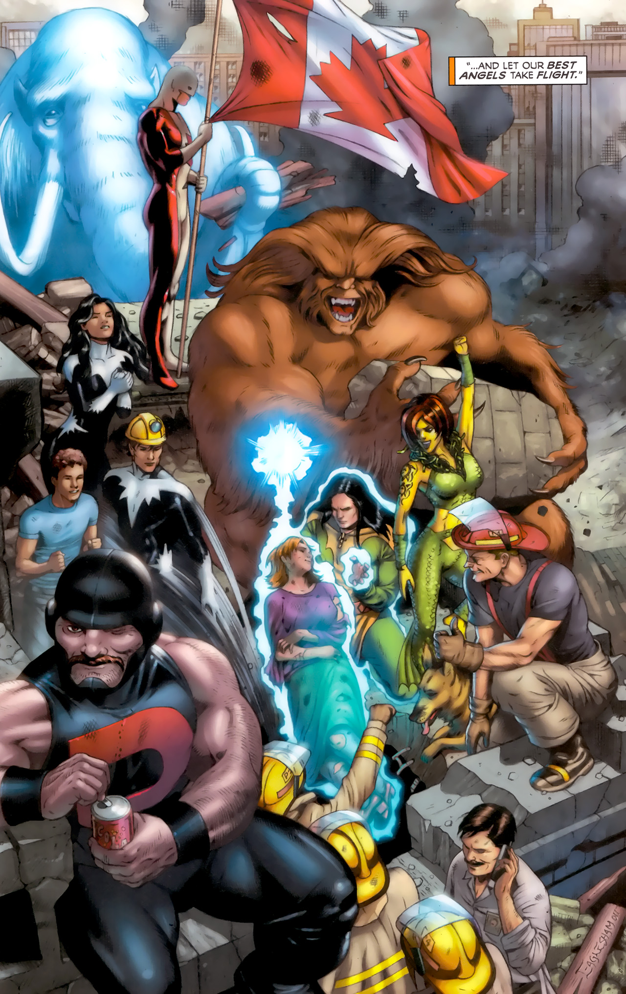 Read online Alpha Flight (2011) comic -  Issue #8 - 22