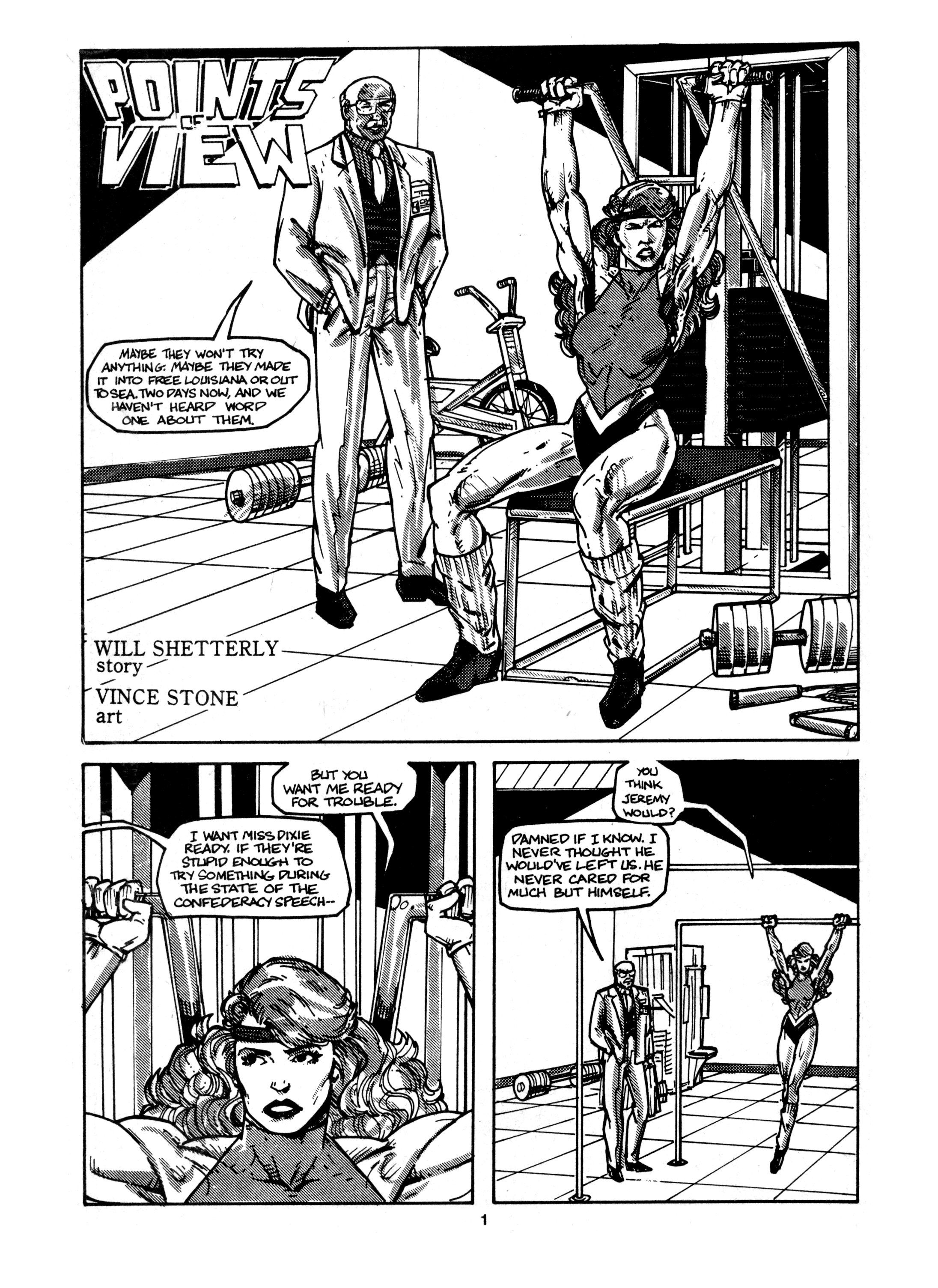 Read online Captain Confederacy (1986) comic -  Issue #6 - 3