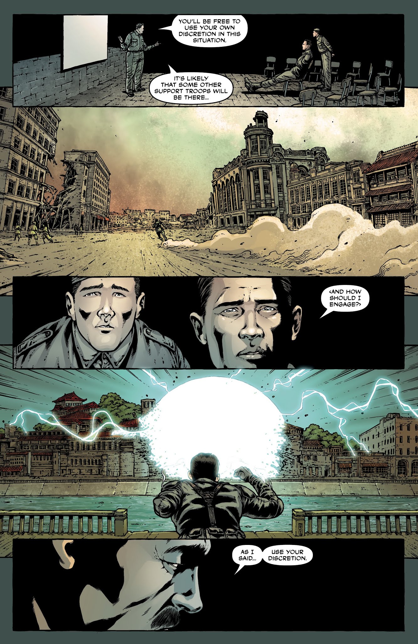 Read online Uber: Invasion comic -  Issue #17 - 12