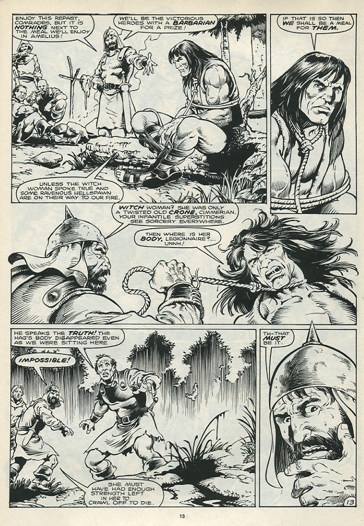 Read online The Savage Sword Of Conan comic -  Issue #172 - 15