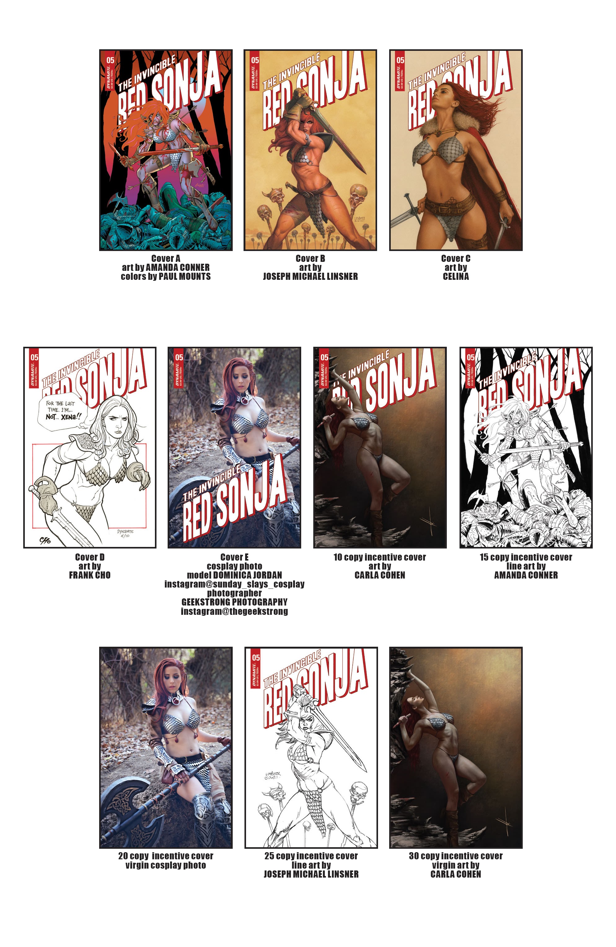 Read online The Invincible Red Sonja comic -  Issue #5 - 32