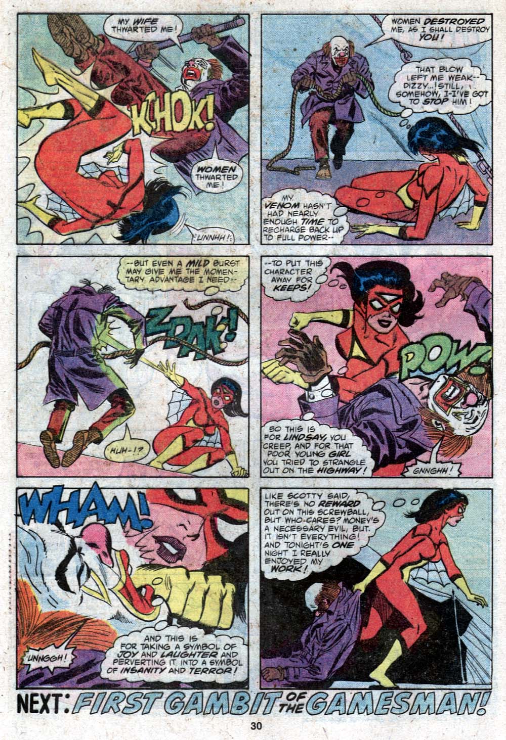 Read online Spider-Woman (1978) comic -  Issue #22 - 19
