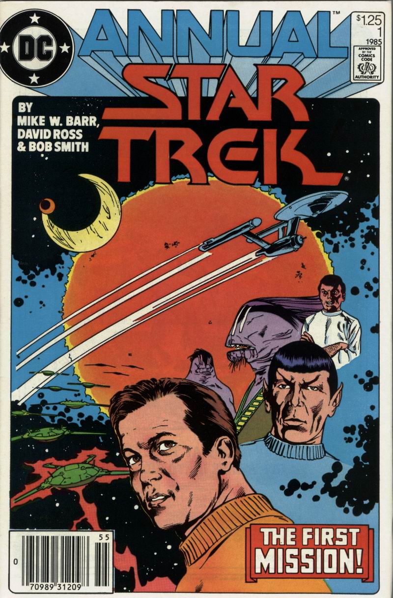 Read online Star Trek (1984) comic -  Issue # _Annual 1 - 1