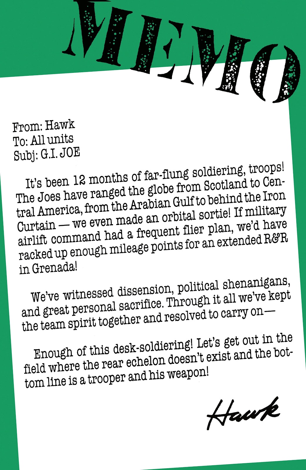 G.I. Joe: A Real American Hero: Yearbook (2021) issue 4 - Page 65