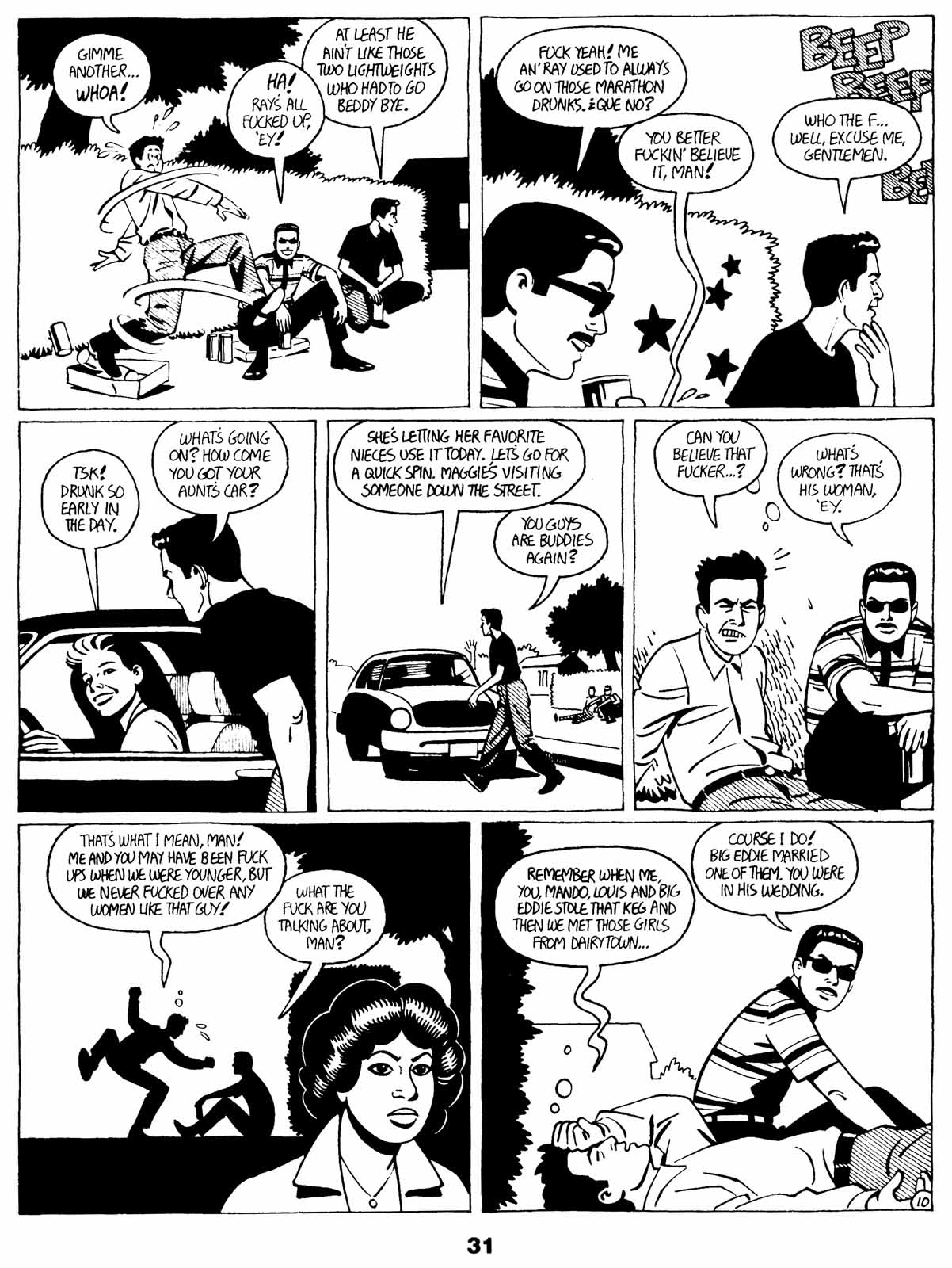 Read online Love and Rockets (1982) comic -  Issue #21 - 33