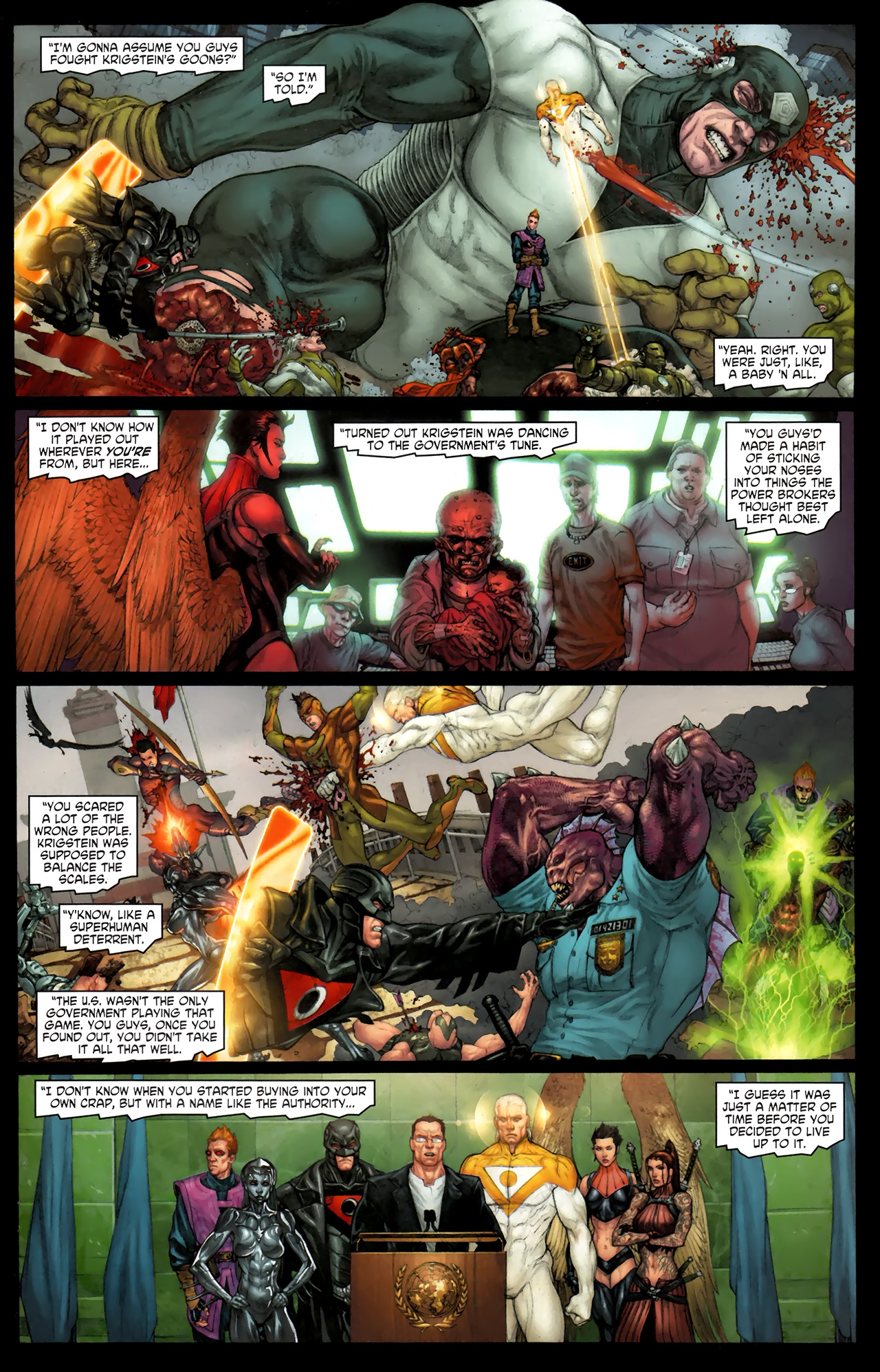 Read online The Authority: The Lost Year comic -  Issue #10 - 10